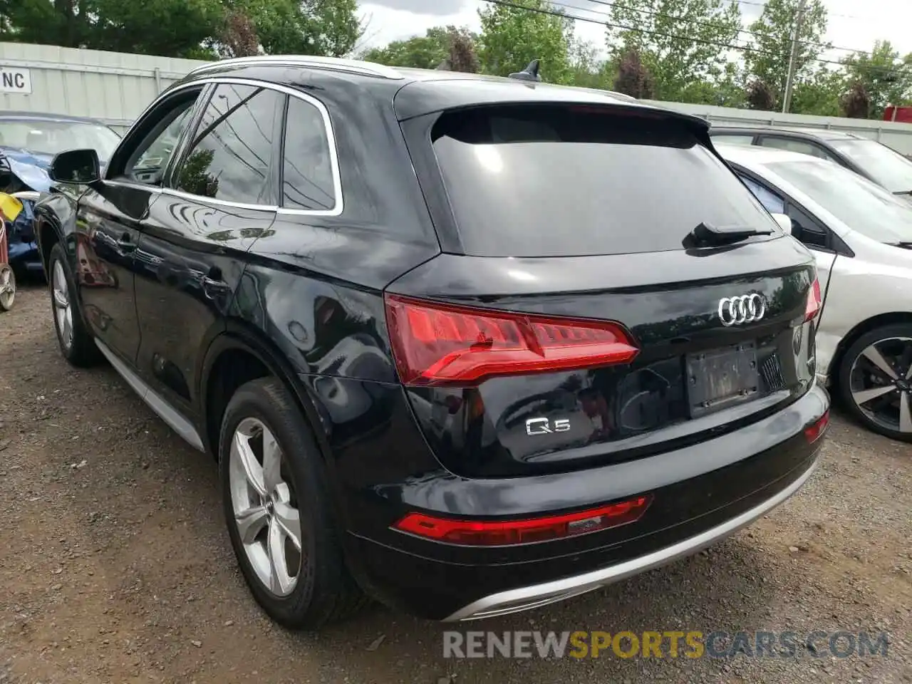 3 Фотография поврежденного автомобиля WA1BNAFY3L2017908 AUDI Q5 2020