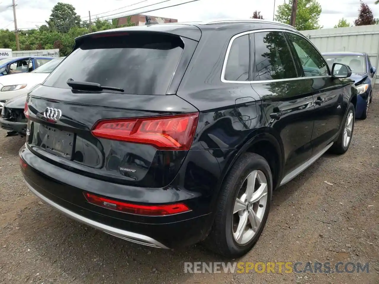 4 Фотография поврежденного автомобиля WA1BNAFY3L2017908 AUDI Q5 2020