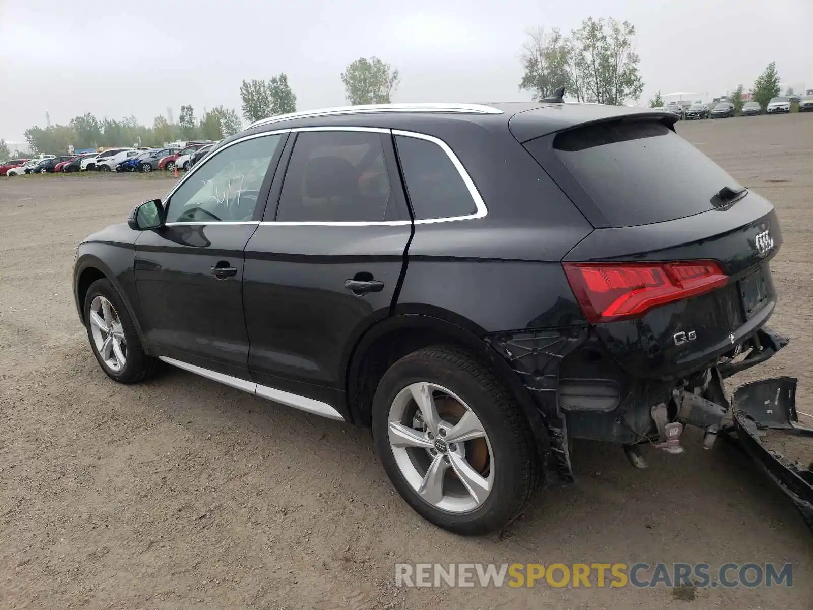 3 Фотография поврежденного автомобиля WA1BNAFY3L2019044 AUDI Q5 2020