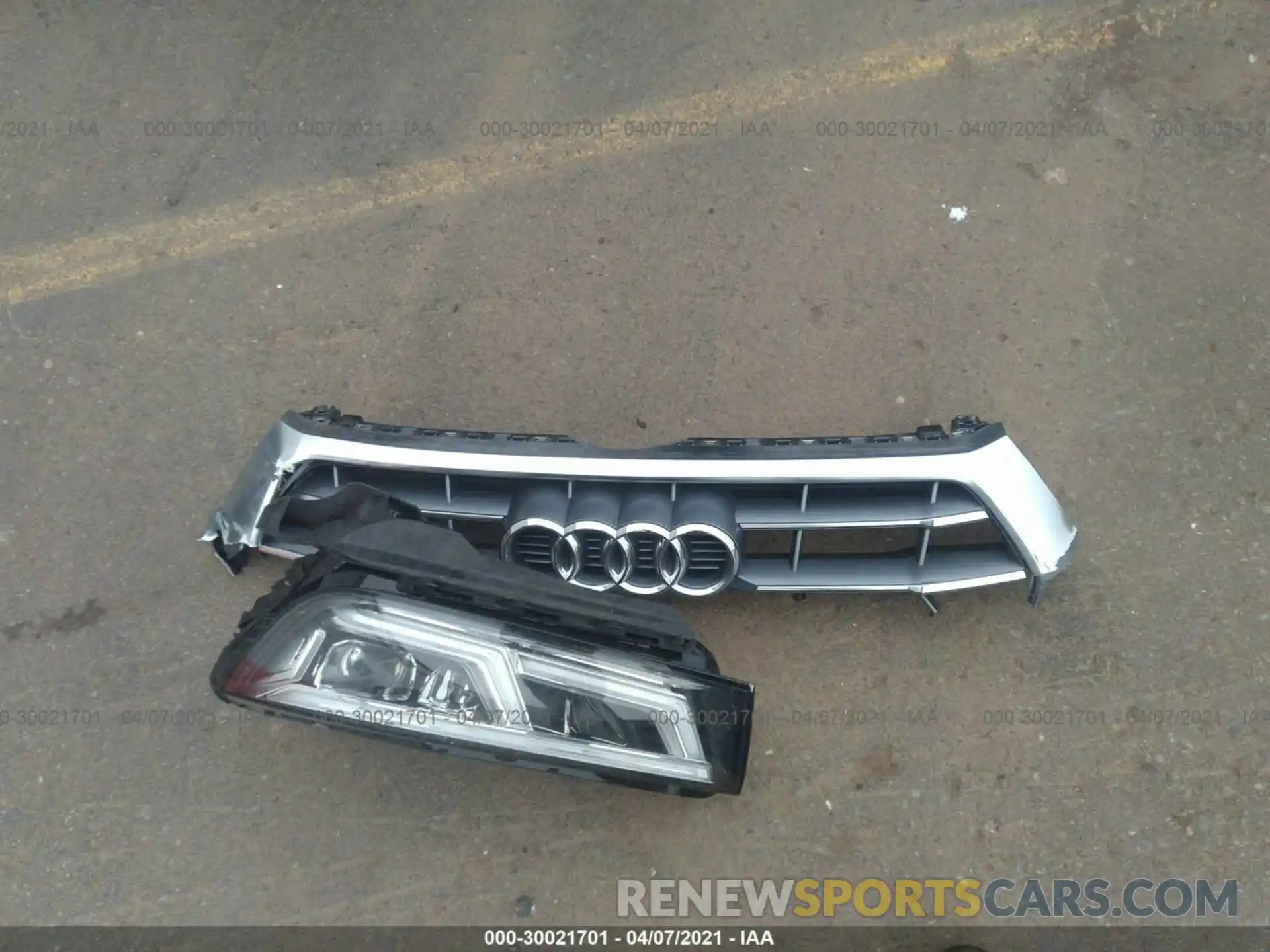 12 Photograph of a damaged car WA1BNAFY3L2020386 AUDI Q5 2020