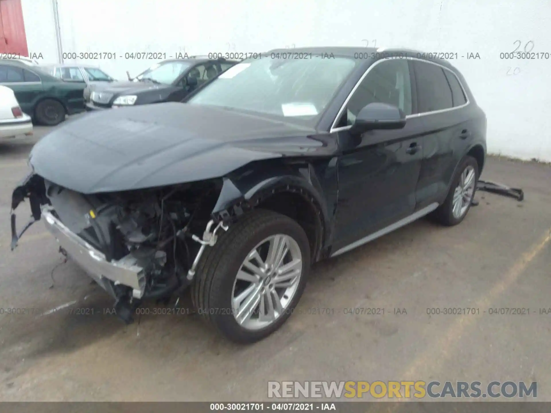 2 Photograph of a damaged car WA1BNAFY3L2020386 AUDI Q5 2020