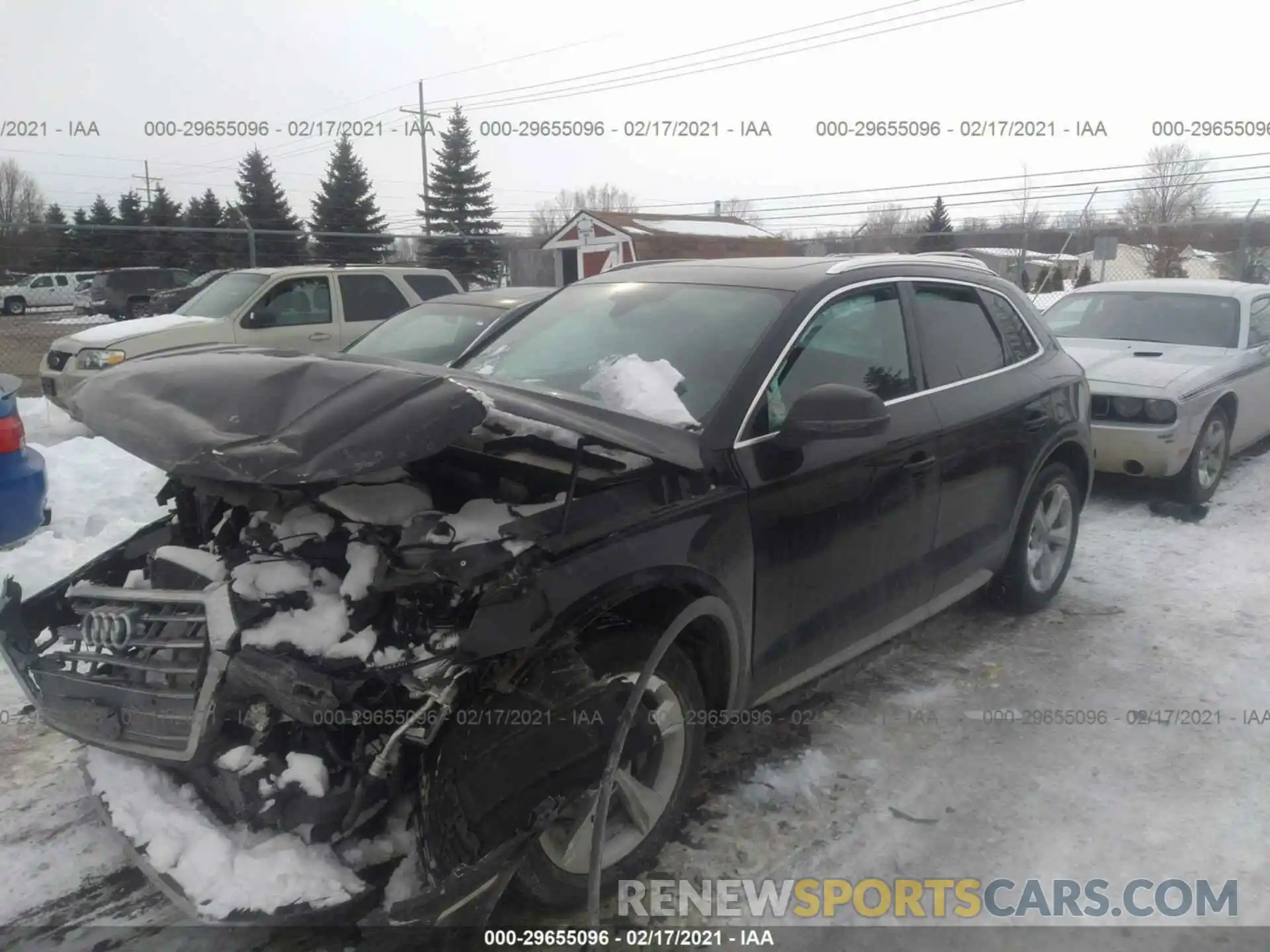 2 Photograph of a damaged car WA1BNAFY3L2029217 AUDI Q5 2020