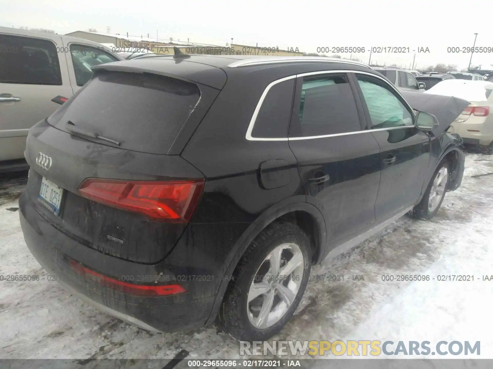 4 Фотография поврежденного автомобиля WA1BNAFY3L2029217 AUDI Q5 2020