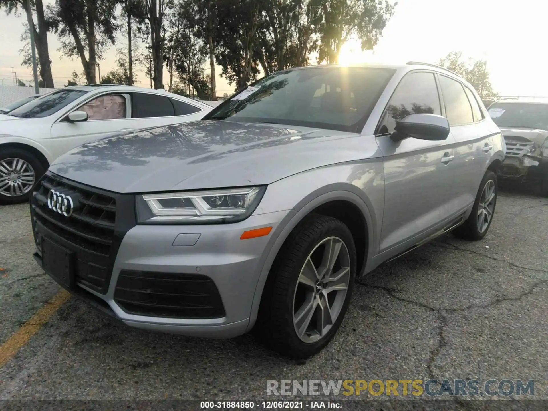 2 Photograph of a damaged car WA1BNAFY3L2037446 AUDI Q5 2020