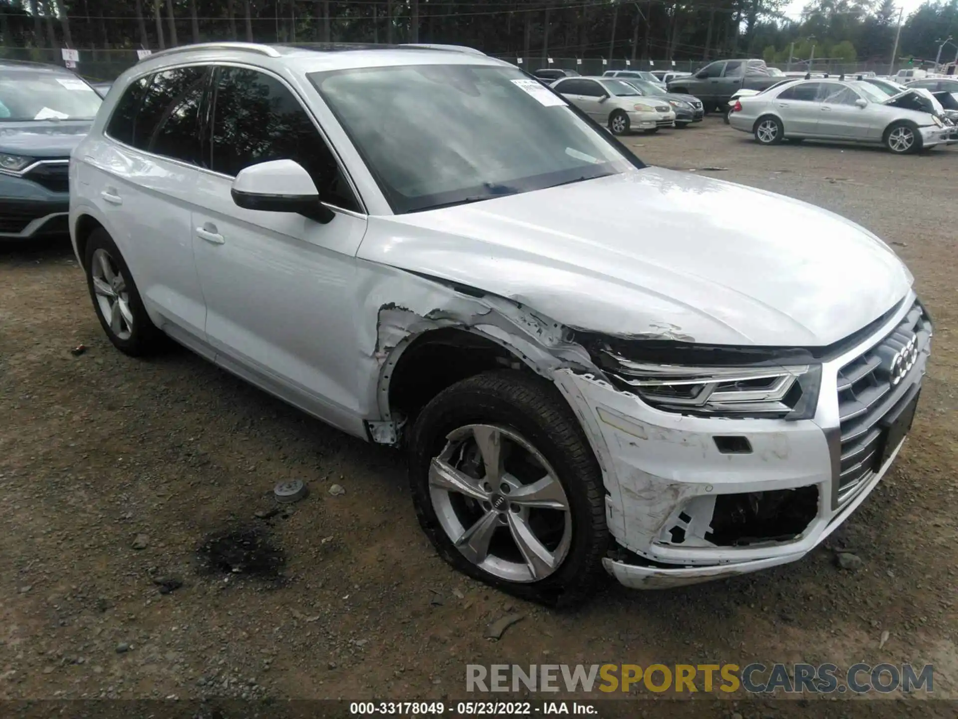 1 Фотография поврежденного автомобиля WA1BNAFY3L2039911 AUDI Q5 2020