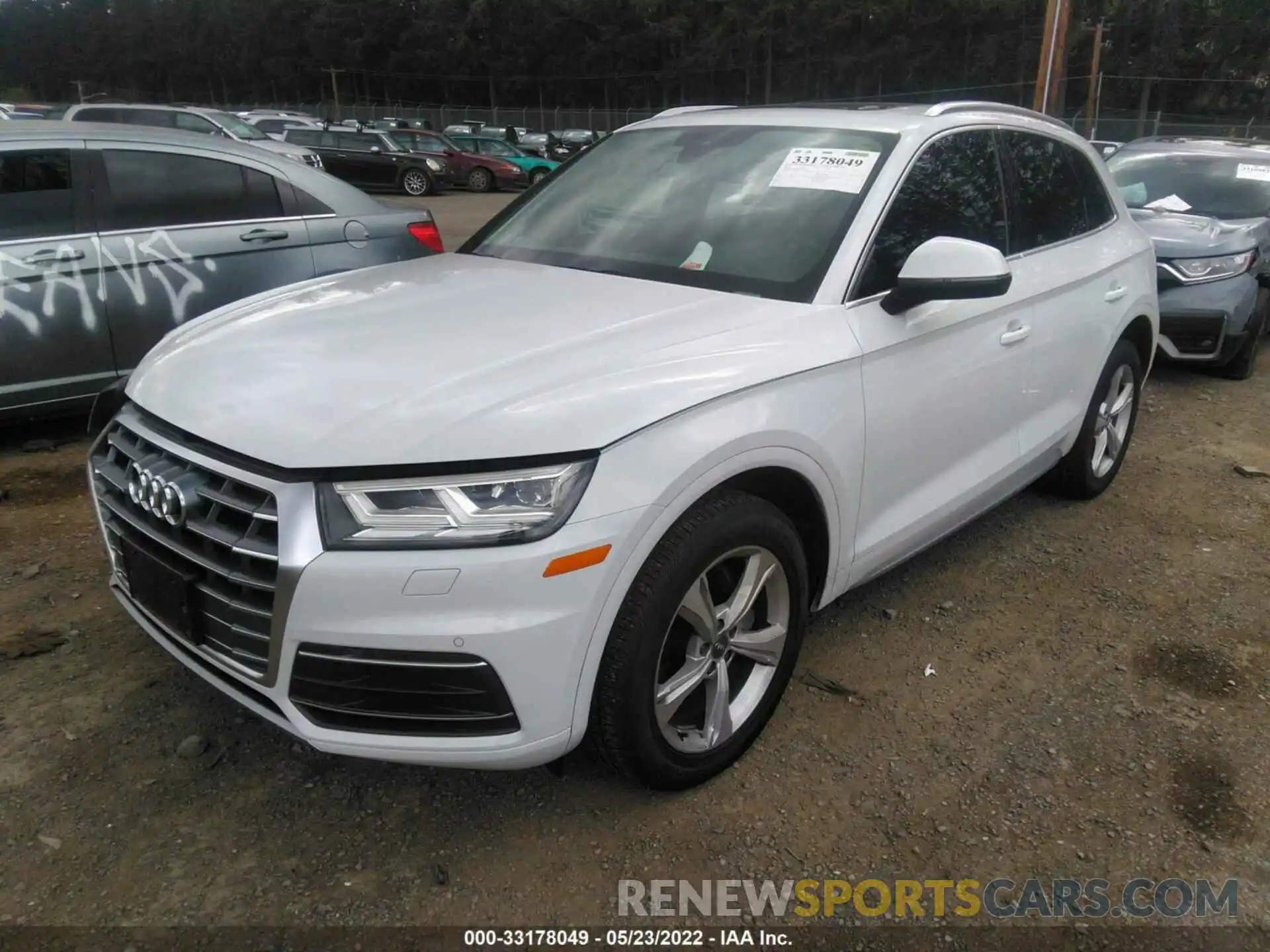 2 Photograph of a damaged car WA1BNAFY3L2039911 AUDI Q5 2020