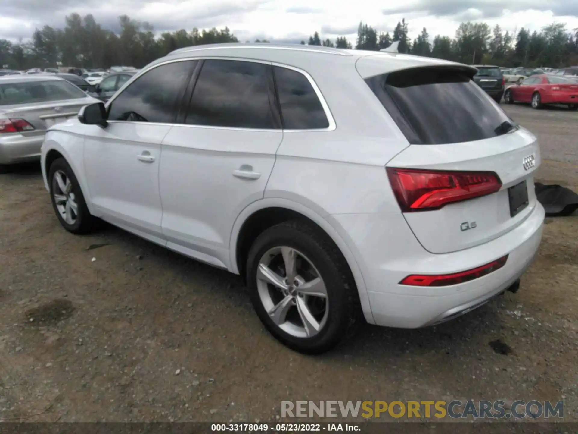 3 Фотография поврежденного автомобиля WA1BNAFY3L2039911 AUDI Q5 2020