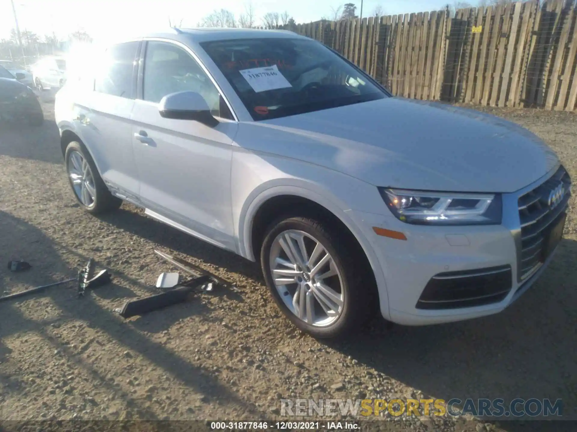 1 Photograph of a damaged car WA1BNAFY3L2040654 AUDI Q5 2020