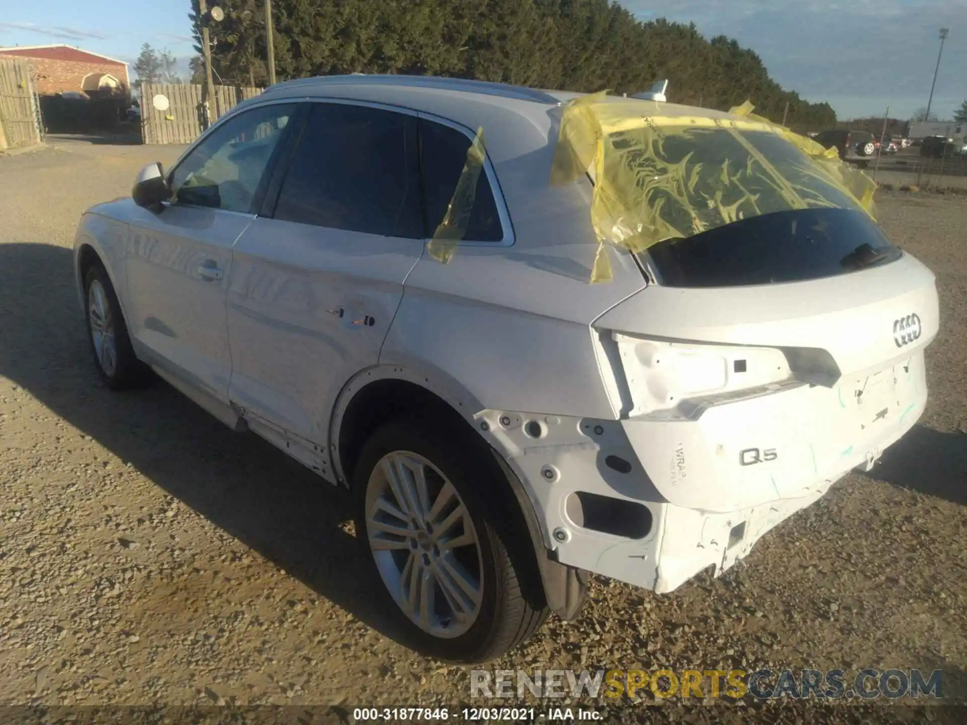 3 Photograph of a damaged car WA1BNAFY3L2040654 AUDI Q5 2020