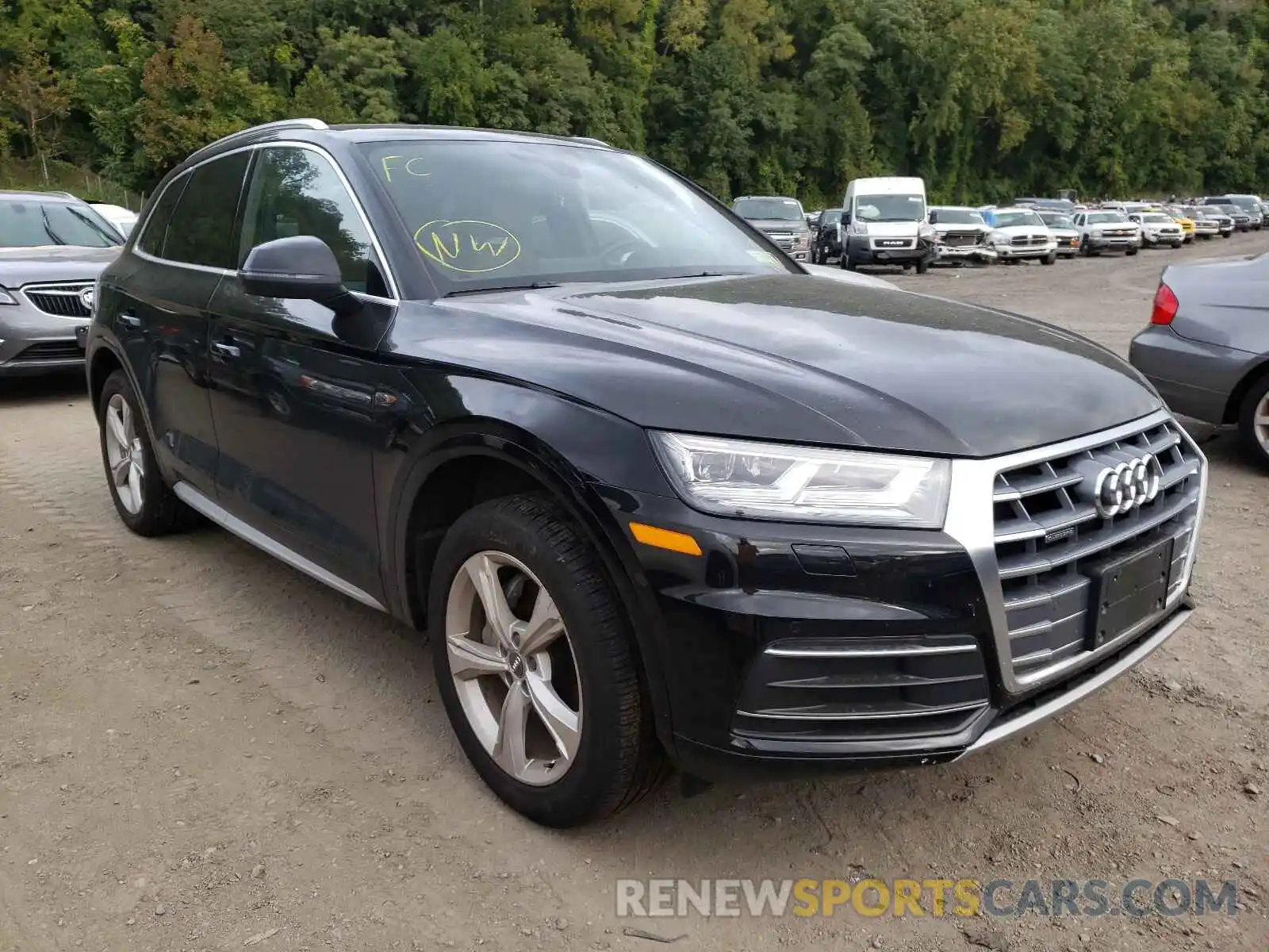 1 Фотография поврежденного автомобиля WA1BNAFY3L2041657 AUDI Q5 2020