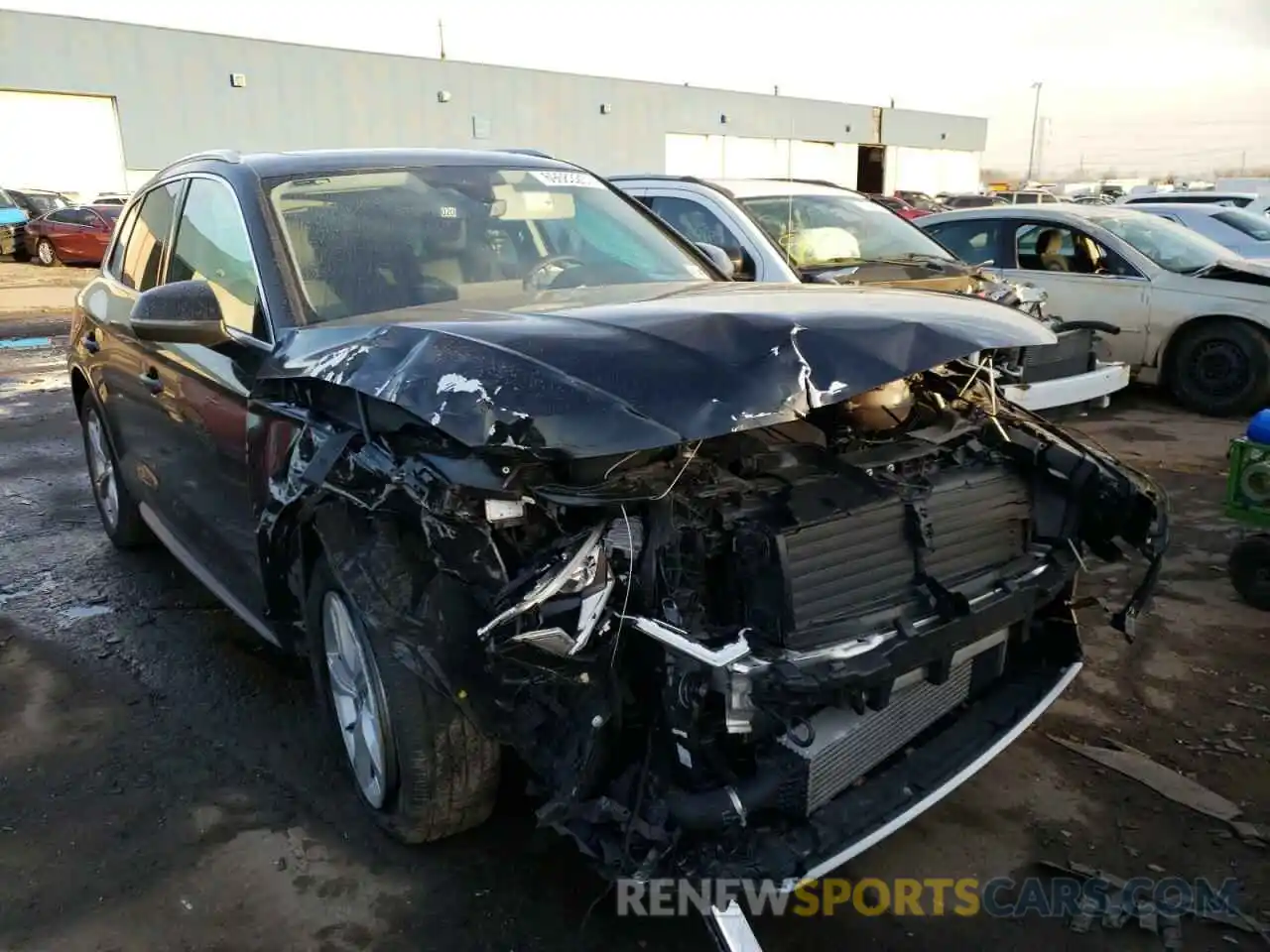 1 Photograph of a damaged car WA1BNAFY3L2057843 AUDI Q5 2020