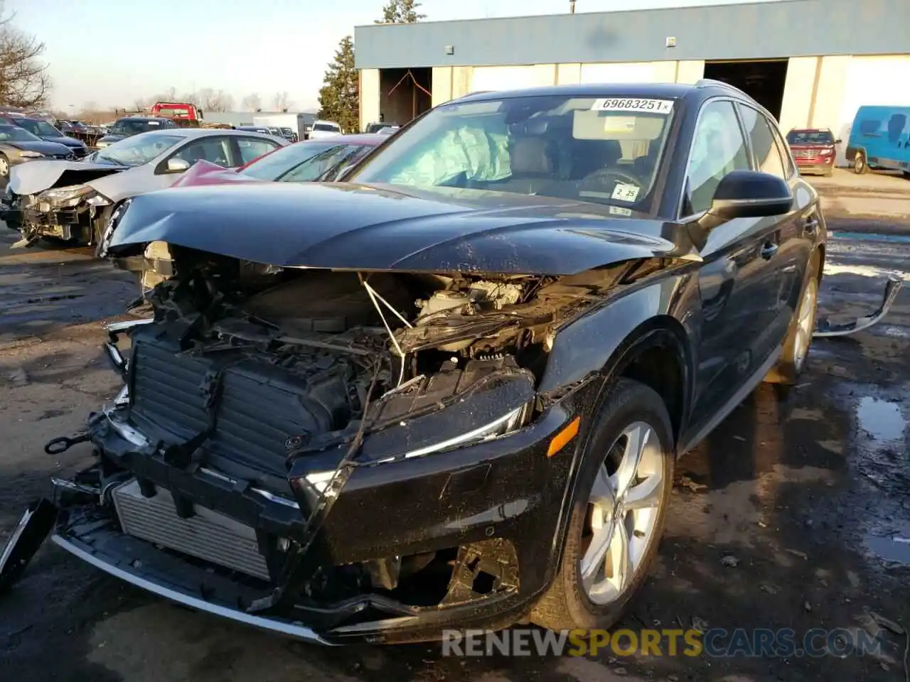 2 Photograph of a damaged car WA1BNAFY3L2057843 AUDI Q5 2020