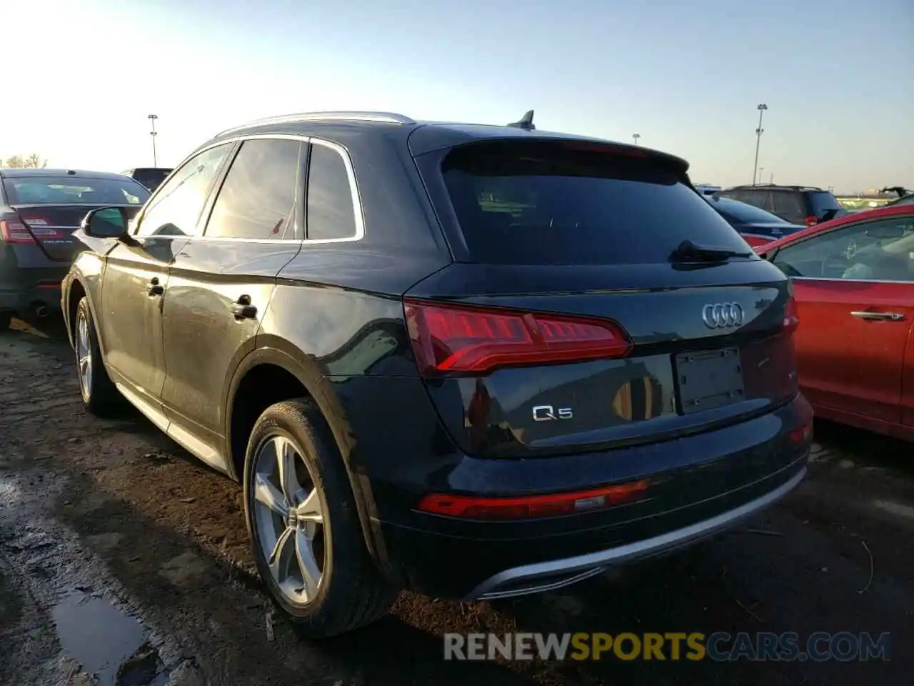 3 Фотография поврежденного автомобиля WA1BNAFY3L2057843 AUDI Q5 2020