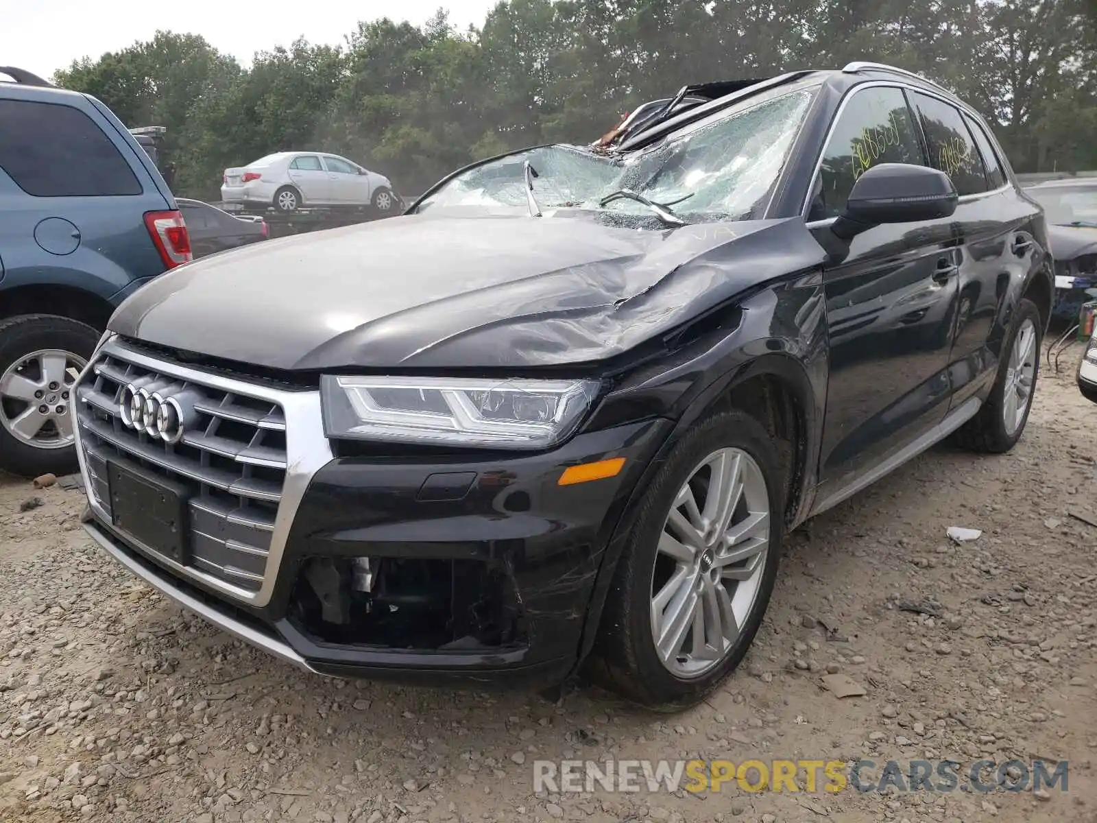 2 Photograph of a damaged car WA1BNAFY3L2058927 AUDI Q5 2020