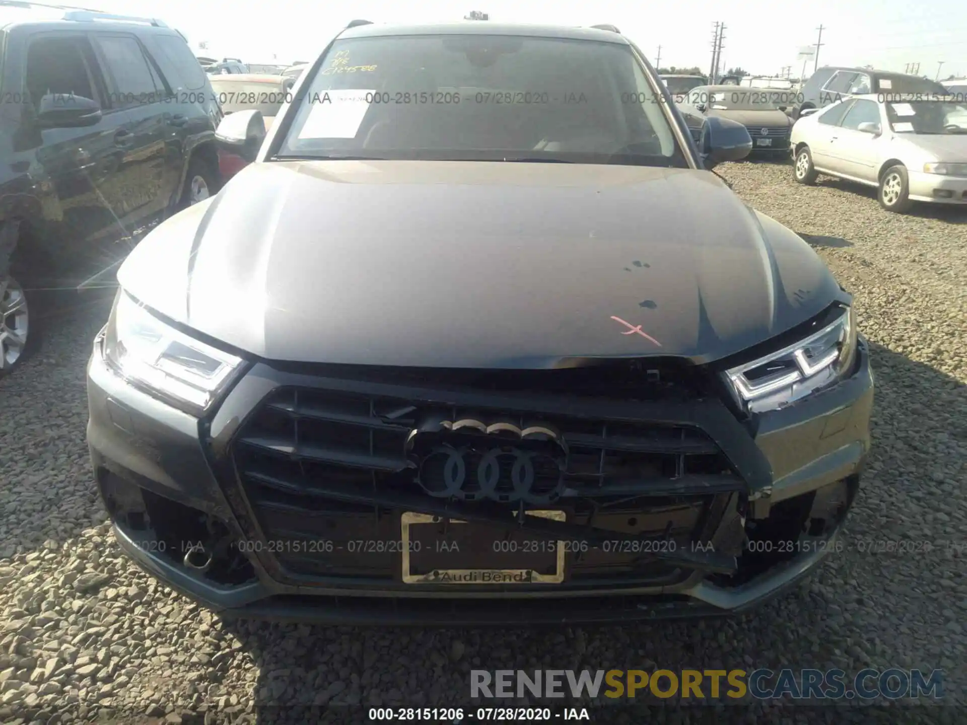 6 Фотография поврежденного автомобиля WA1BNAFY3L2062489 AUDI Q5 2020