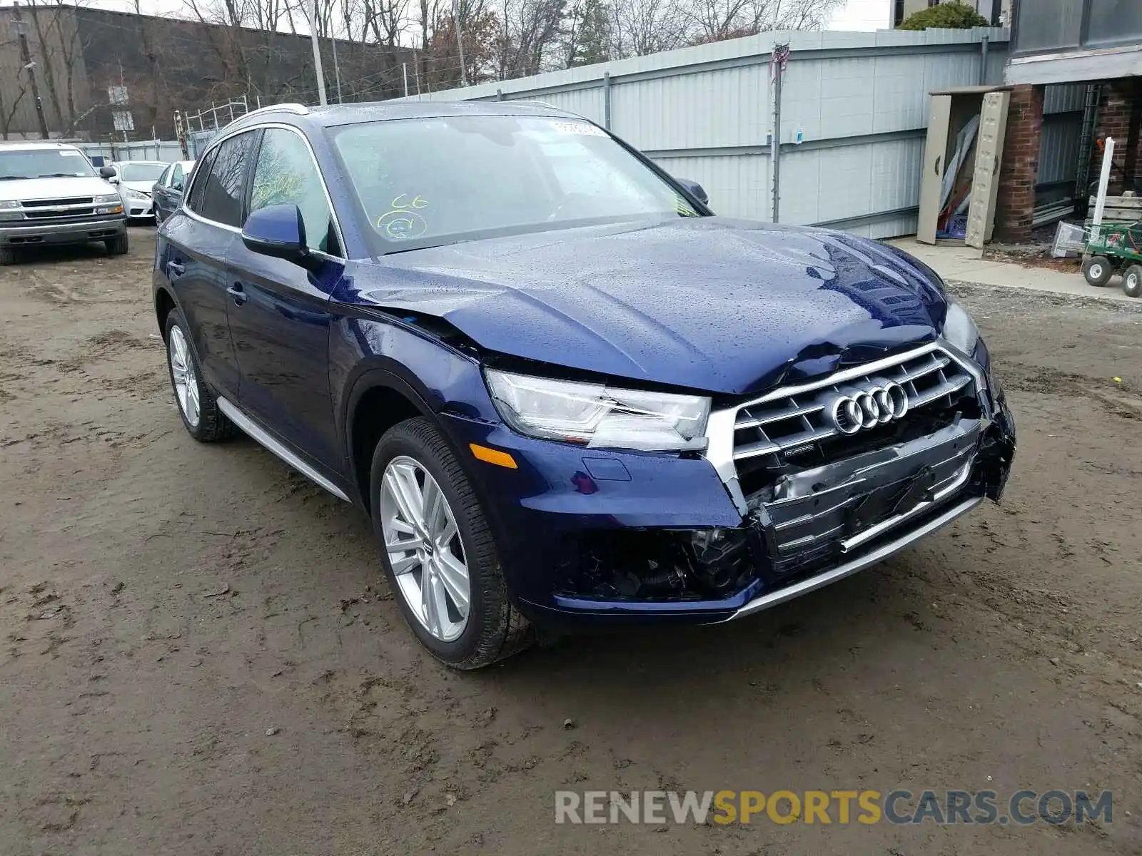 1 Фотография поврежденного автомобиля WA1BNAFY3L2082029 AUDI Q5 2020