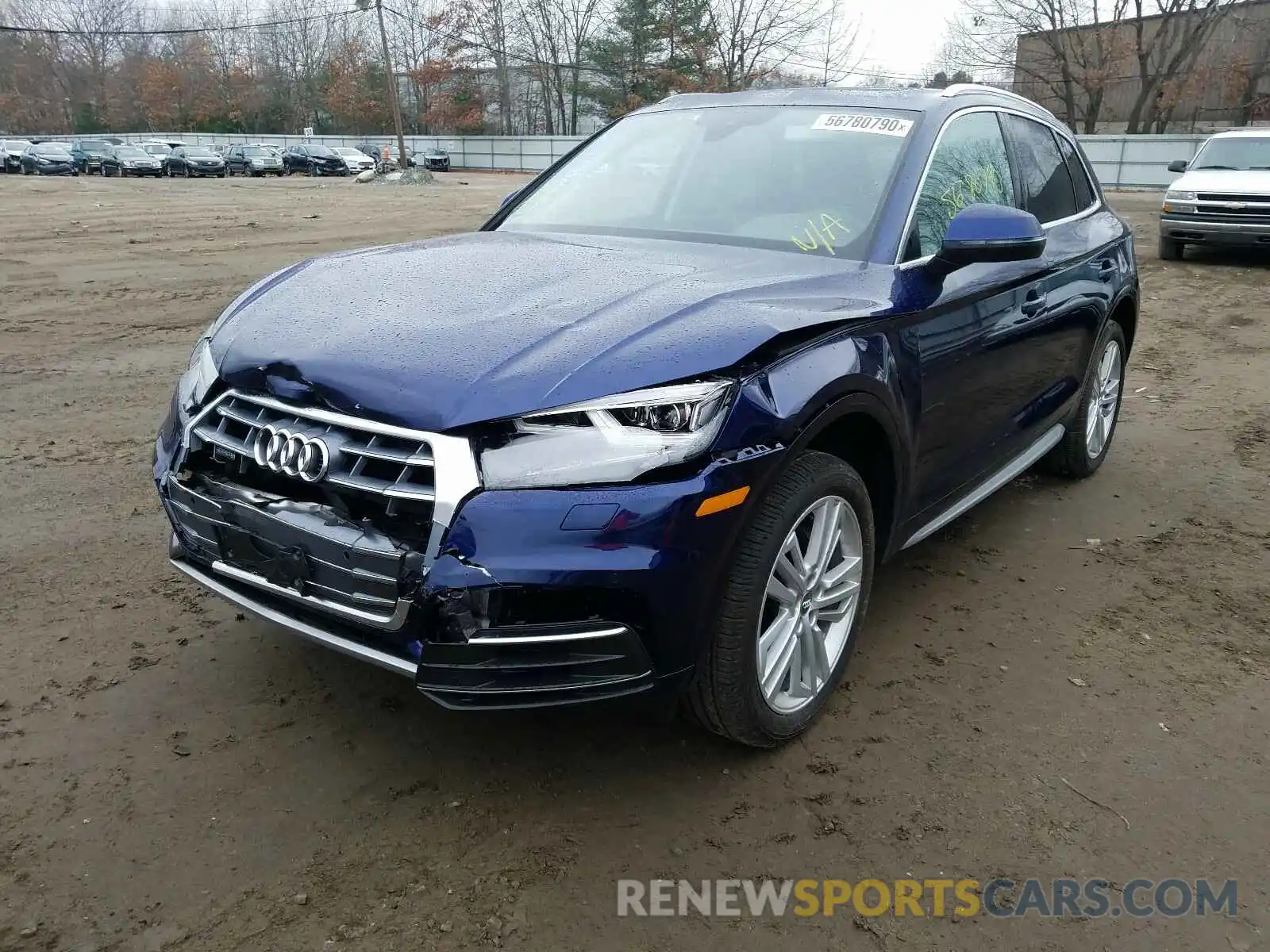 2 Фотография поврежденного автомобиля WA1BNAFY3L2082029 AUDI Q5 2020