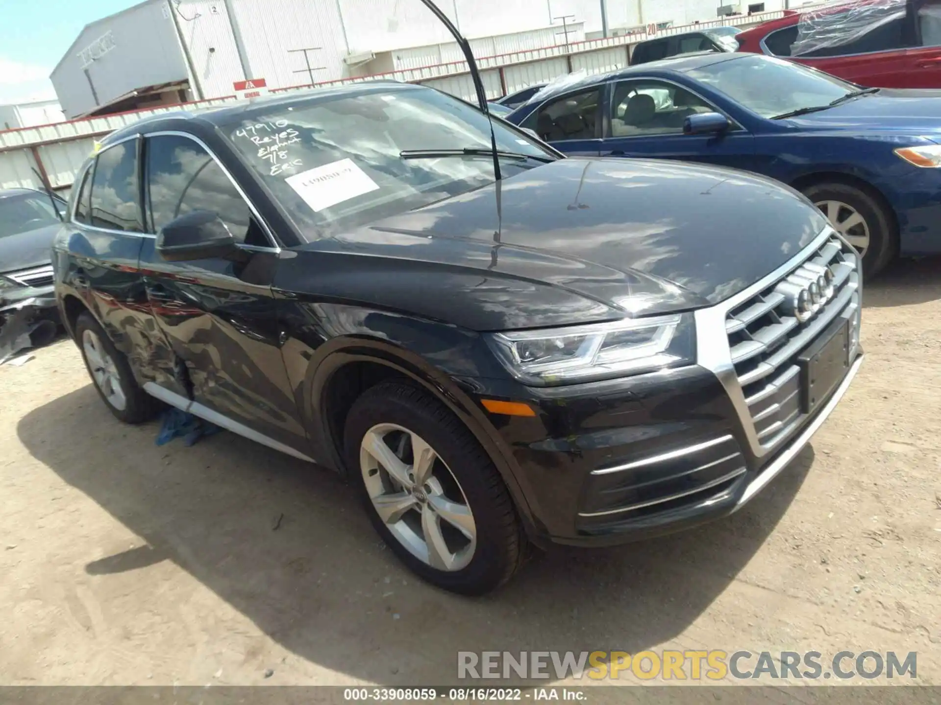 1 Фотография поврежденного автомобиля WA1BNAFY3L2082287 AUDI Q5 2020