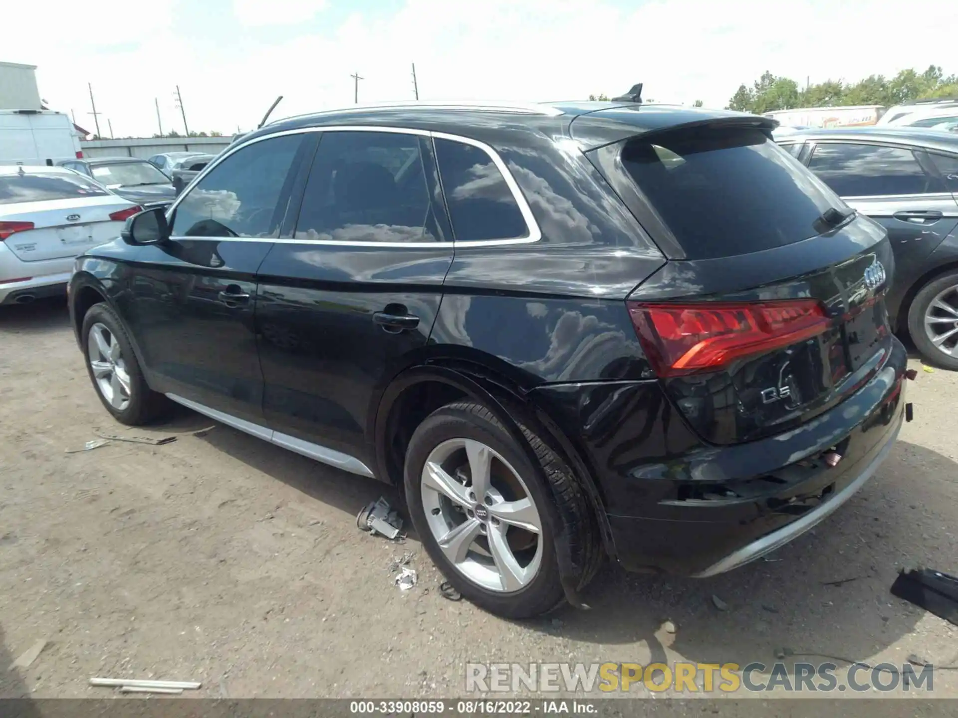 3 Фотография поврежденного автомобиля WA1BNAFY3L2082287 AUDI Q5 2020