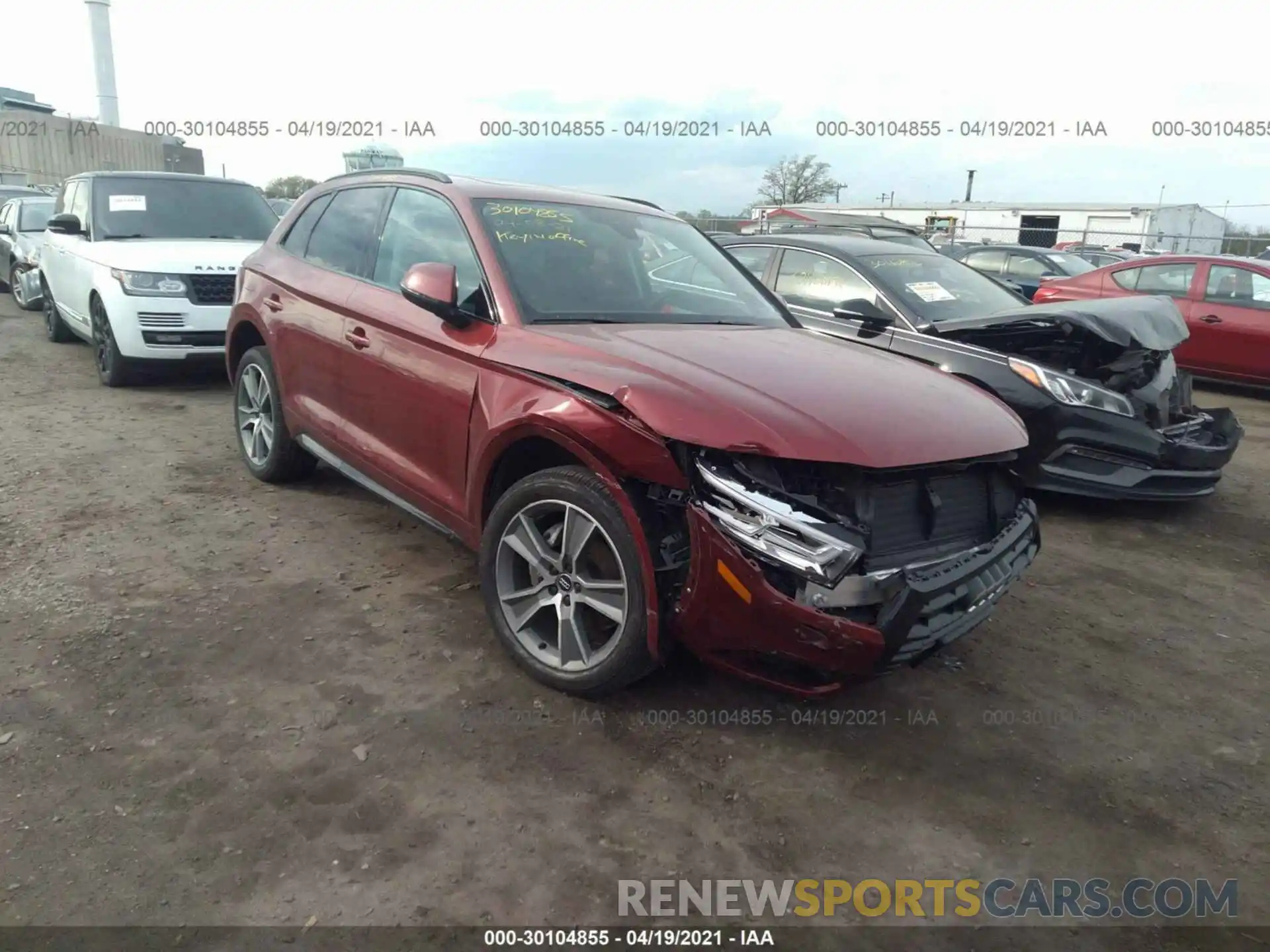 1 Photograph of a damaged car WA1BNAFY3L2086761 AUDI Q5 2020