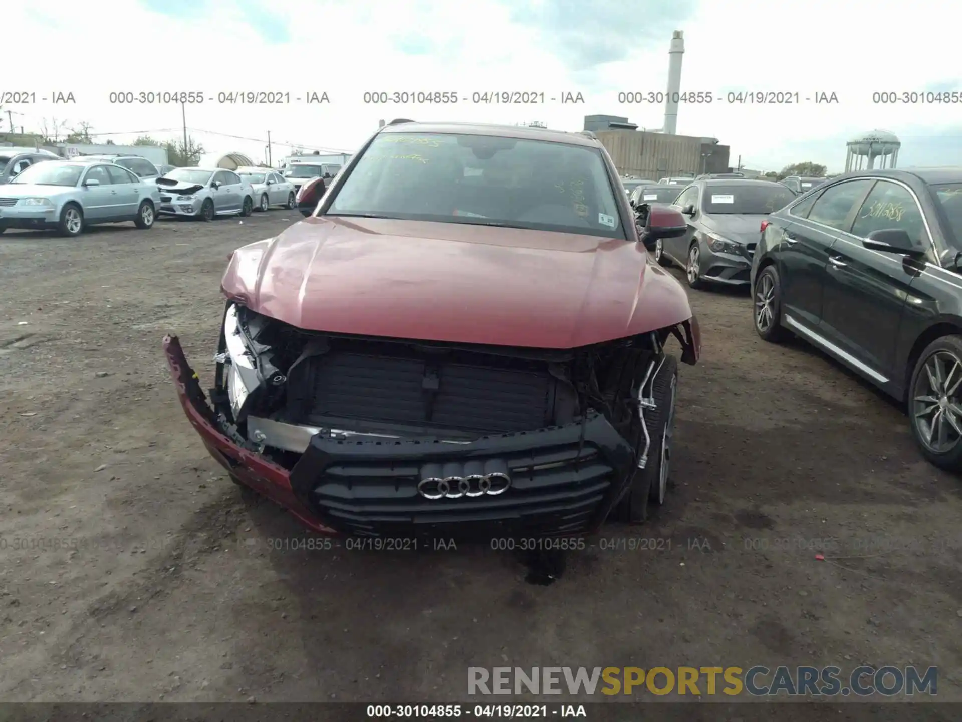 6 Photograph of a damaged car WA1BNAFY3L2086761 AUDI Q5 2020