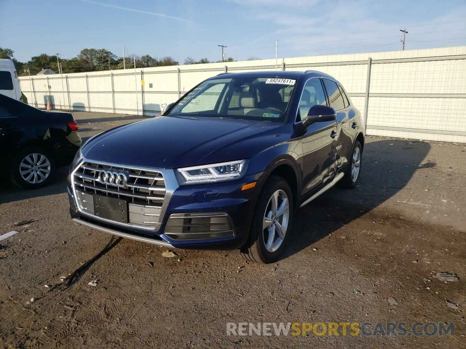 2 Photograph of a damaged car WA1BNAFY3L2103154 AUDI Q5 2020