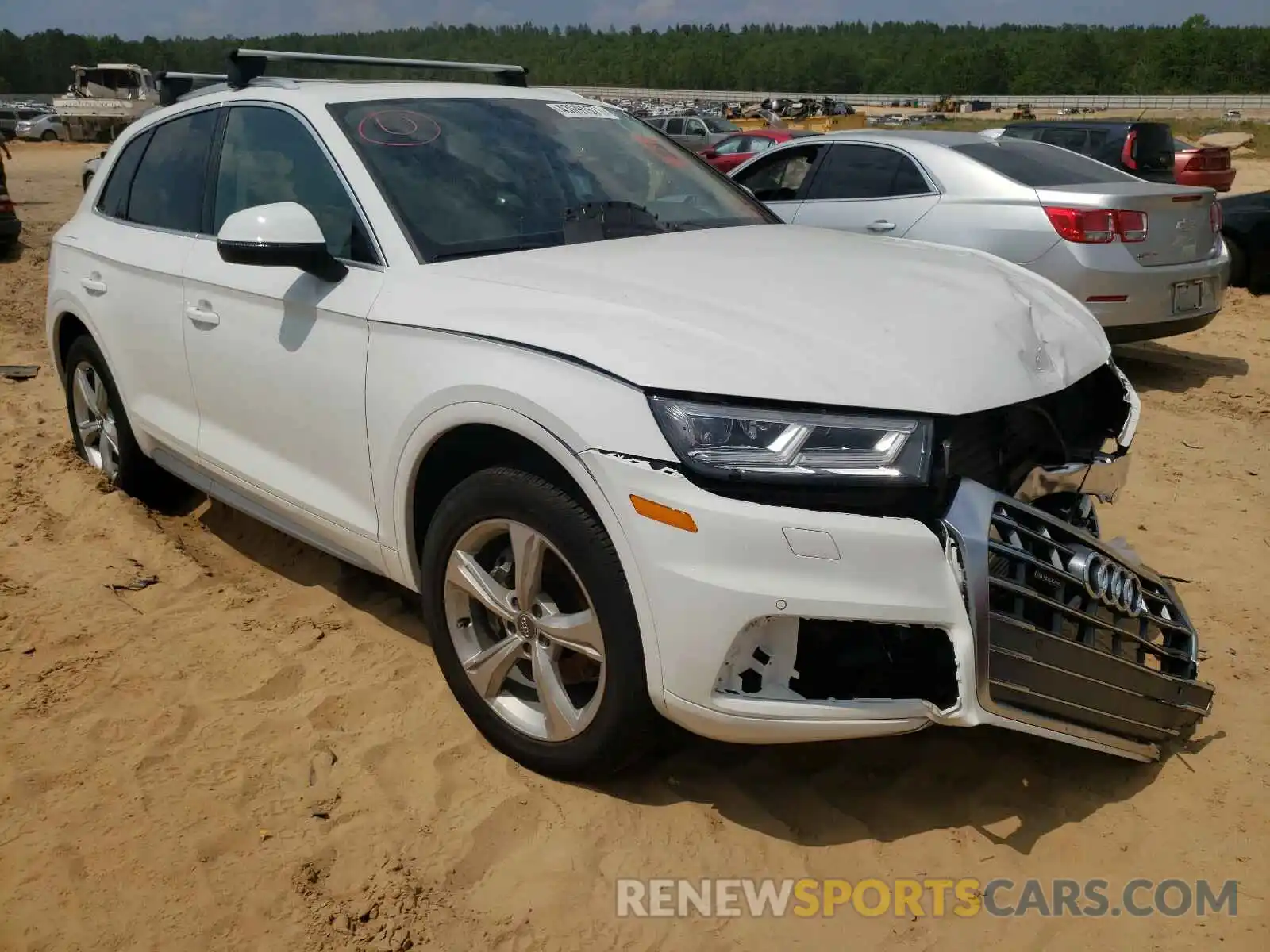 1 Photograph of a damaged car WA1BNAFY3L2108077 AUDI Q5 2020