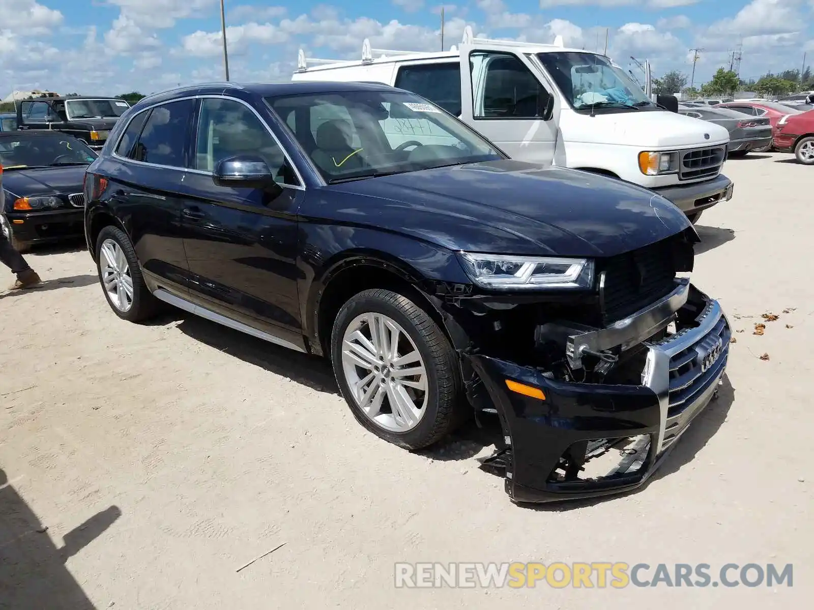 1 Photograph of a damaged car WA1BNAFY4L2017223 AUDI Q5 2020