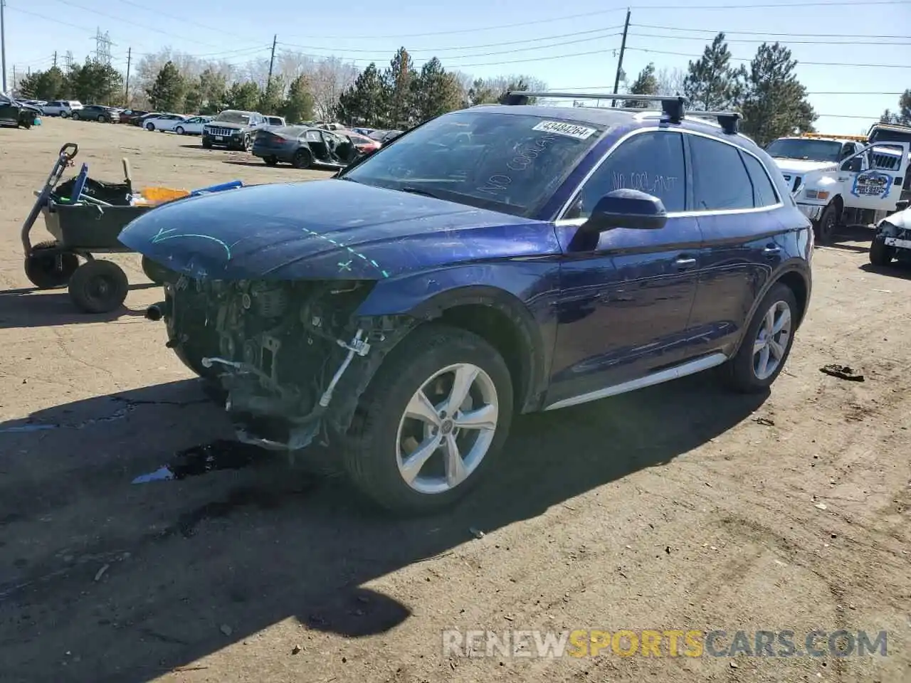 1 Photograph of a damaged car WA1BNAFY4L2029534 AUDI Q5 2020