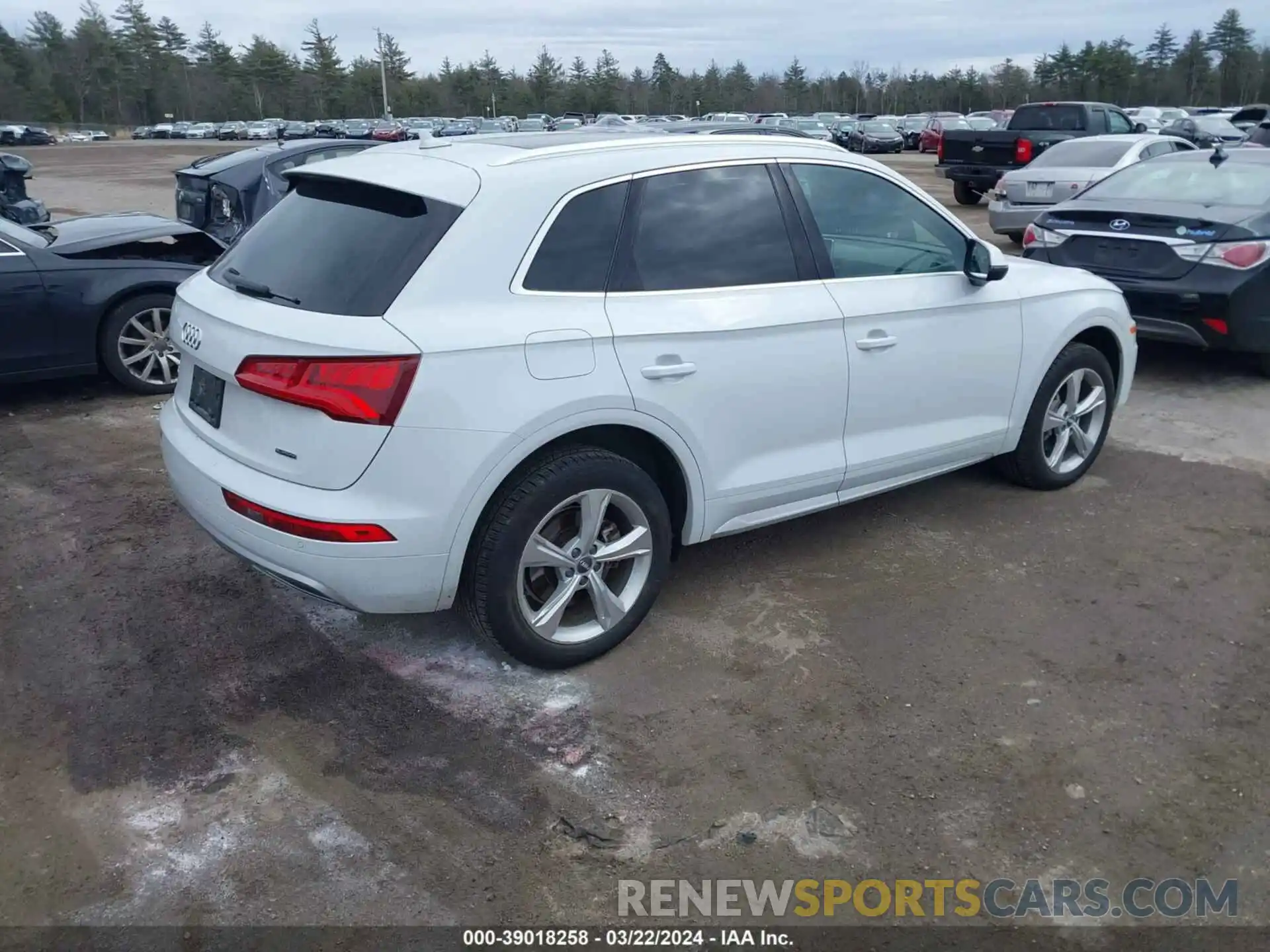 4 Фотография поврежденного автомобиля WA1BNAFY4L2034751 AUDI Q5 2020