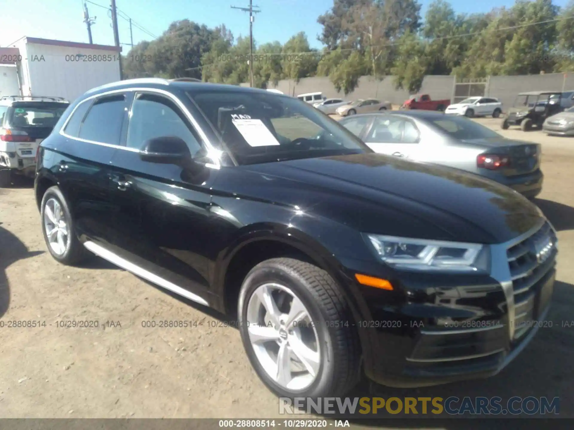 1 Photograph of a damaged car WA1BNAFY4L2035446 AUDI Q5 2020