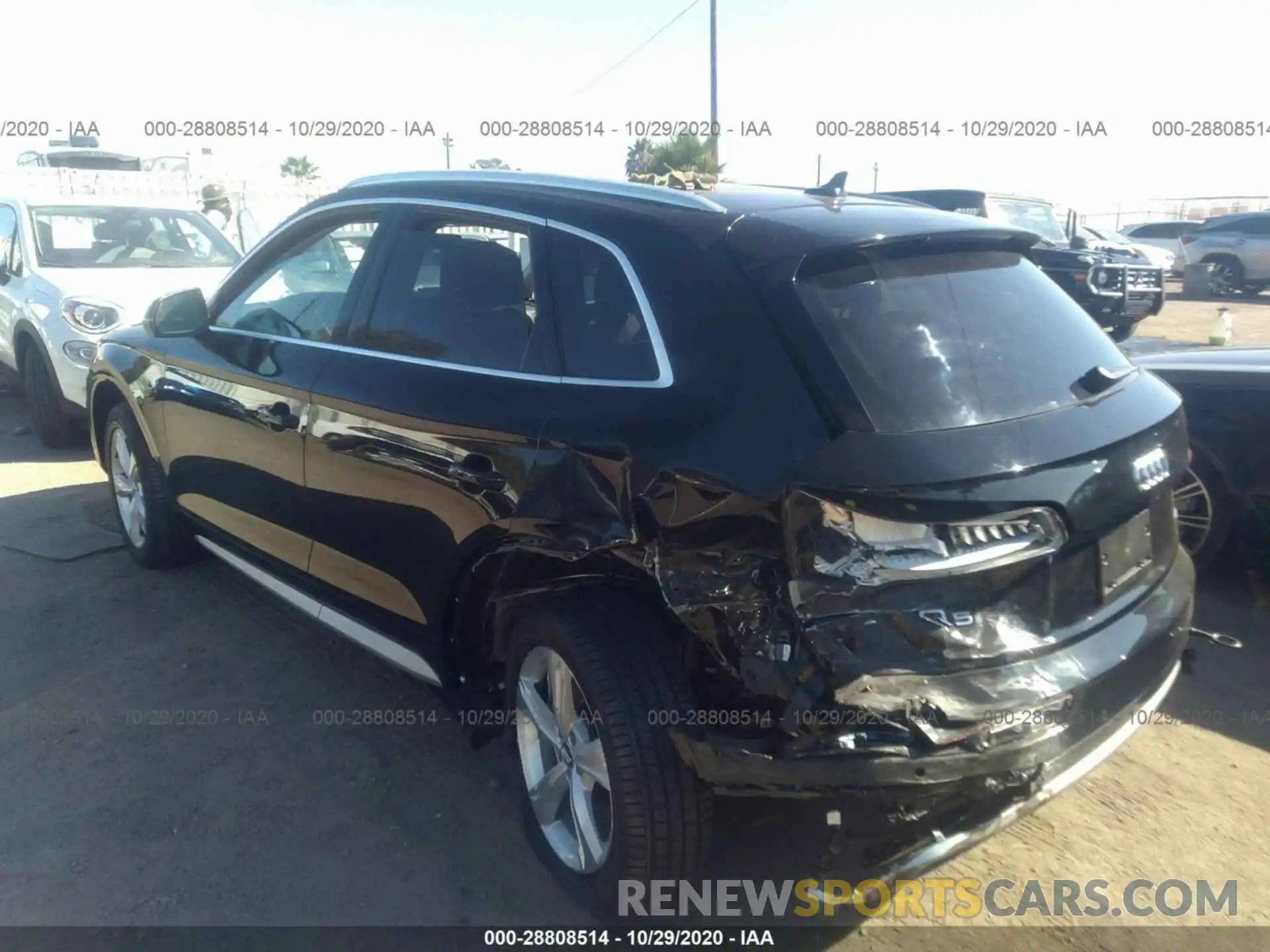 3 Photograph of a damaged car WA1BNAFY4L2035446 AUDI Q5 2020