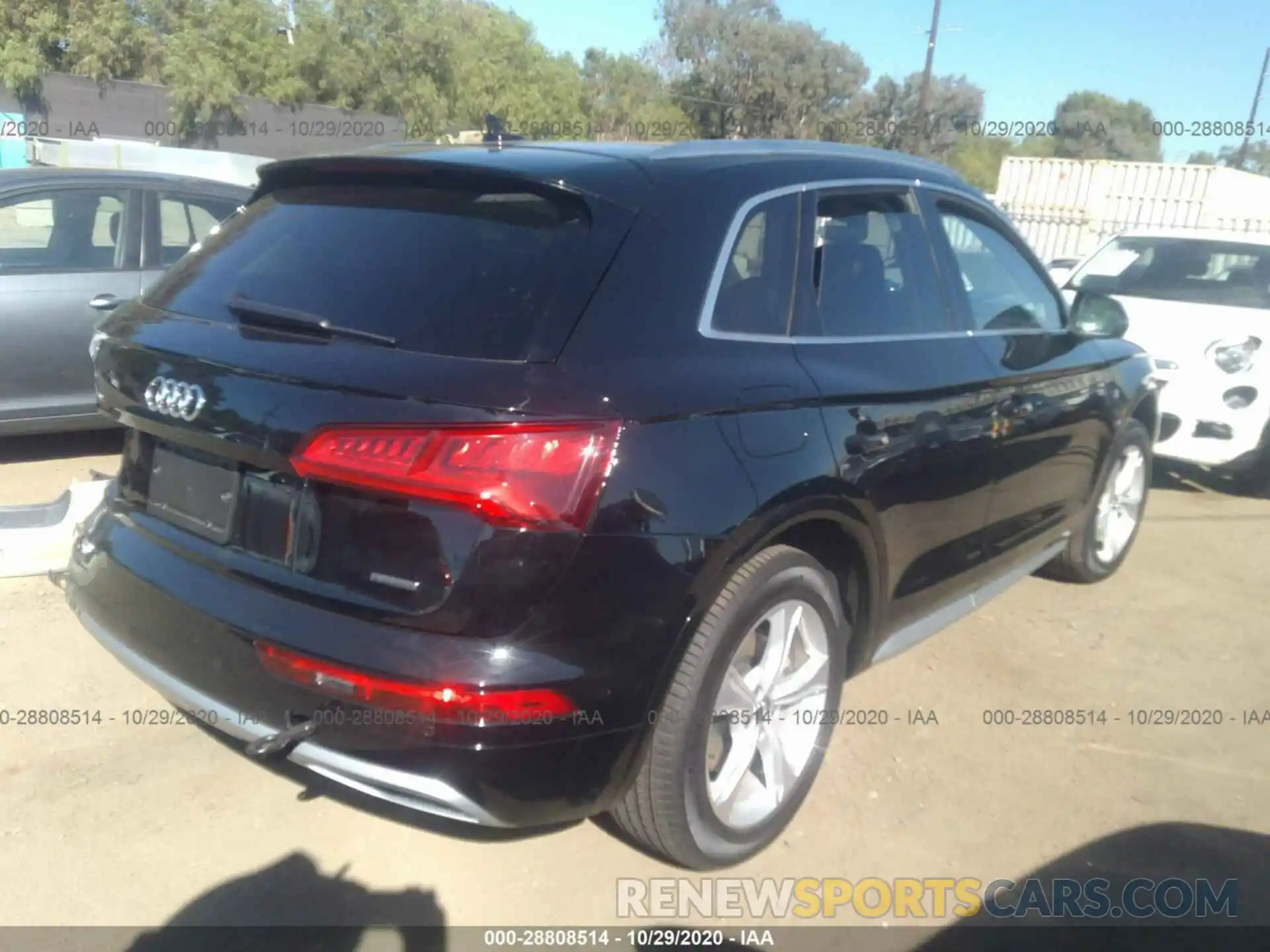 4 Фотография поврежденного автомобиля WA1BNAFY4L2035446 AUDI Q5 2020