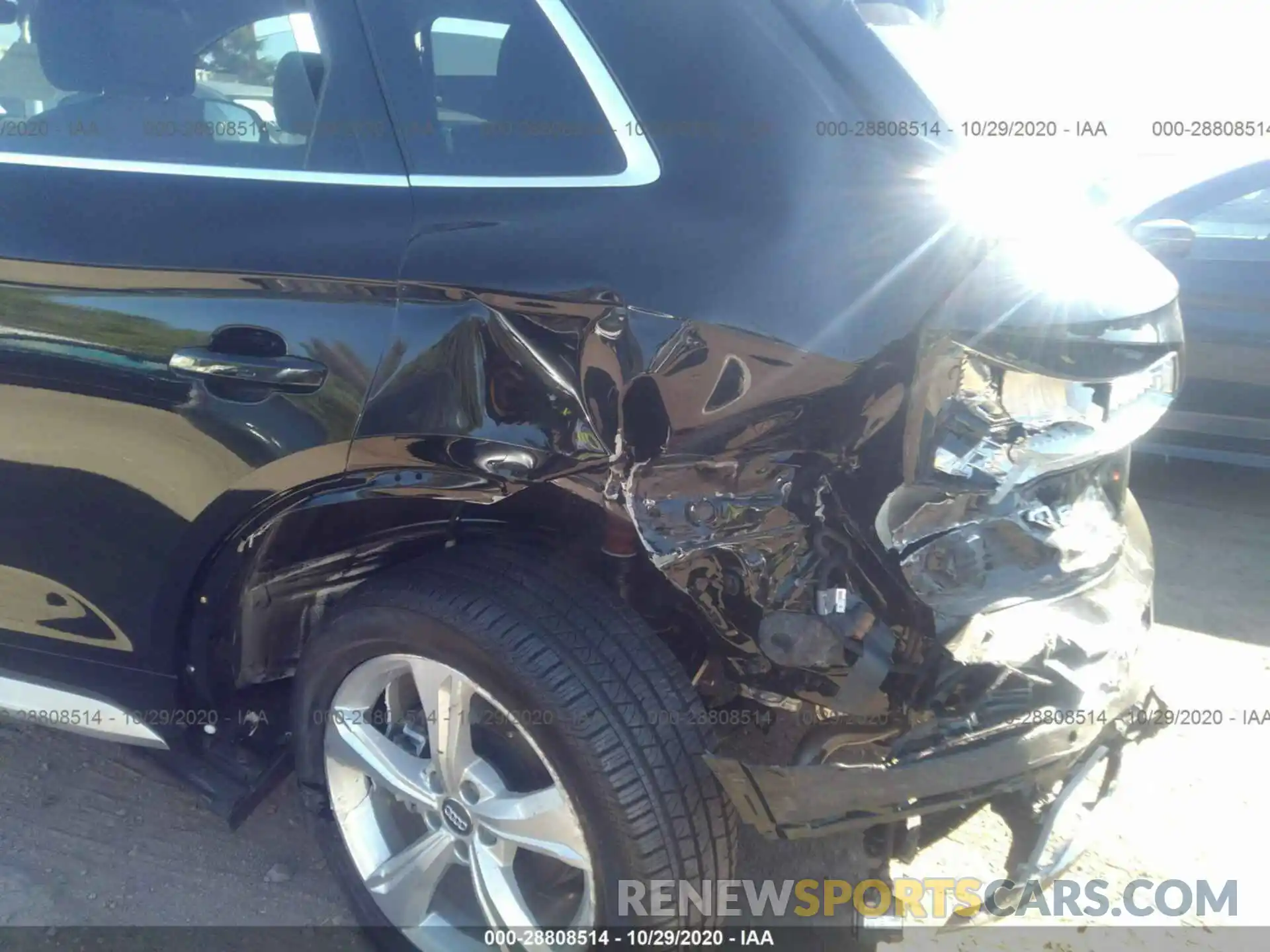 6 Фотография поврежденного автомобиля WA1BNAFY4L2035446 AUDI Q5 2020