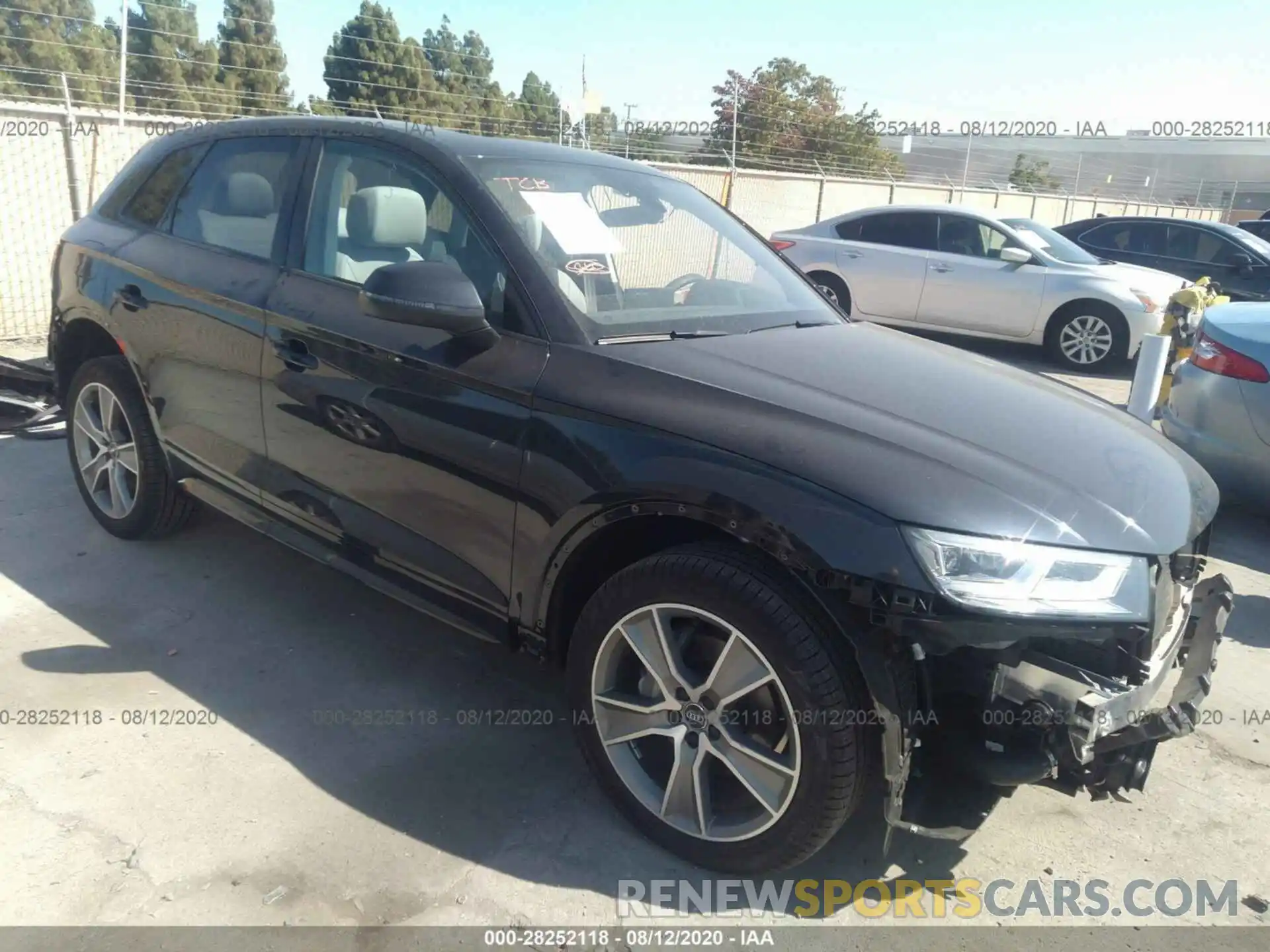 1 Фотография поврежденного автомобиля WA1BNAFY4L2047094 AUDI Q5 2020