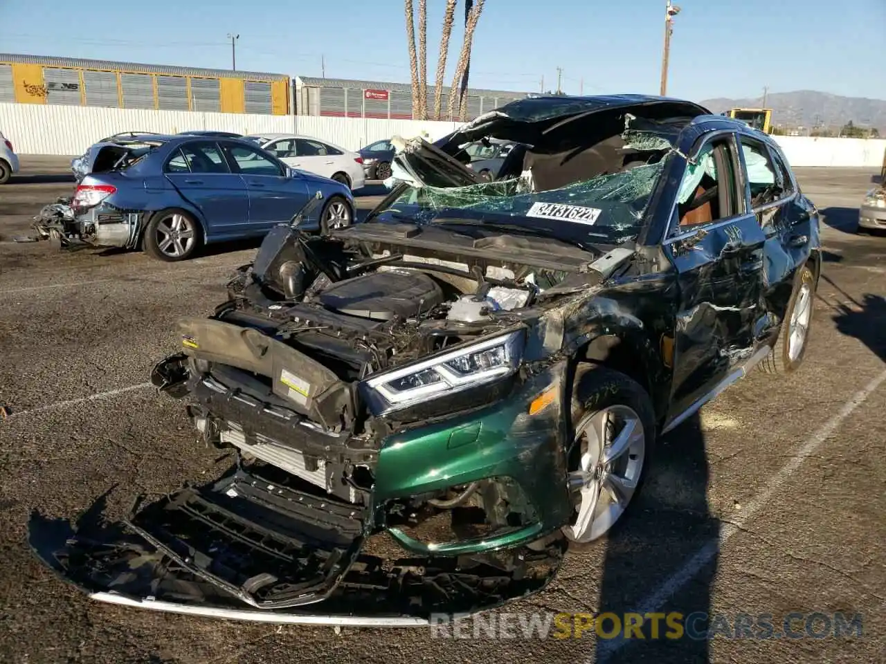 2 Photograph of a damaged car WA1BNAFY4L2064994 AUDI Q5 2020