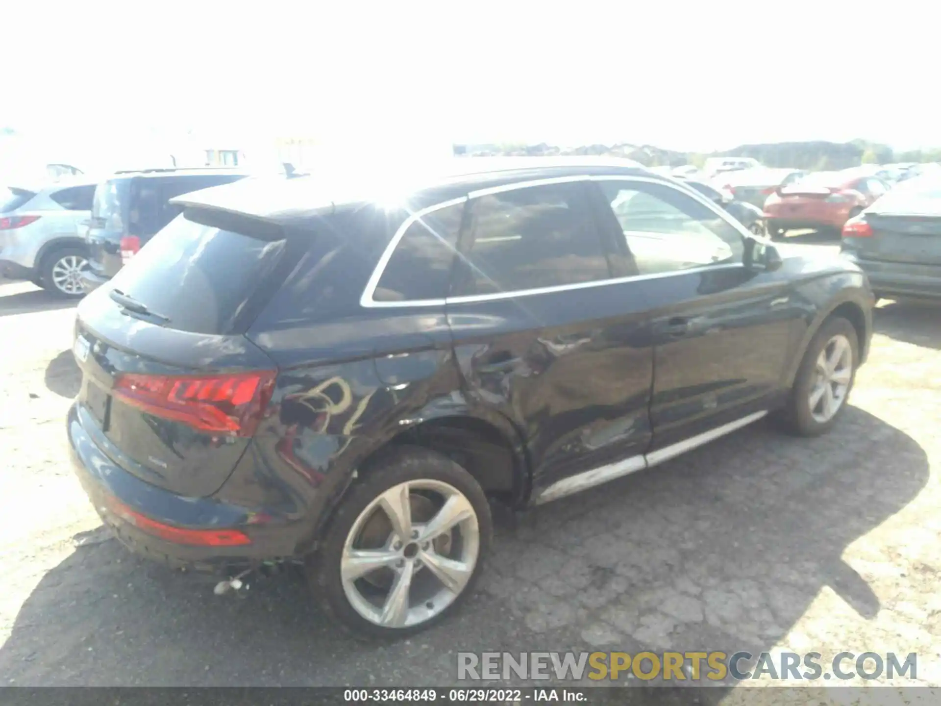 4 Фотография поврежденного автомобиля WA1BNAFY4L2067619 AUDI Q5 2020