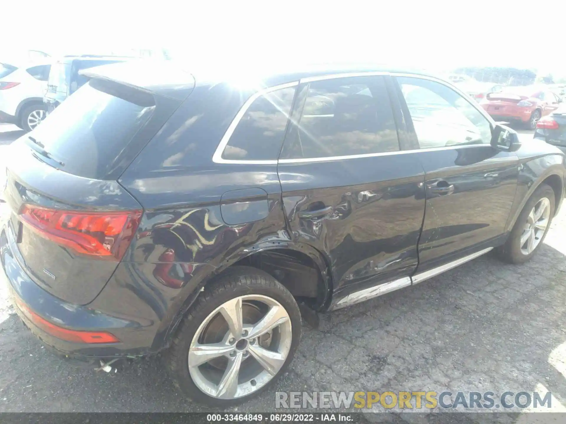 6 Фотография поврежденного автомобиля WA1BNAFY4L2067619 AUDI Q5 2020