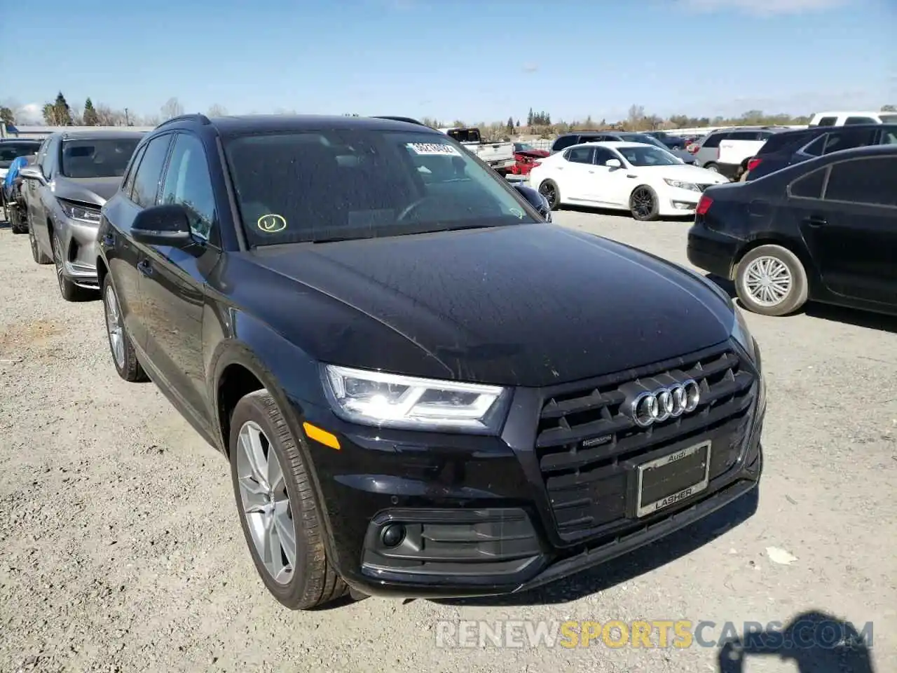 1 Фотография поврежденного автомобиля WA1BNAFY4L2069161 AUDI Q5 2020