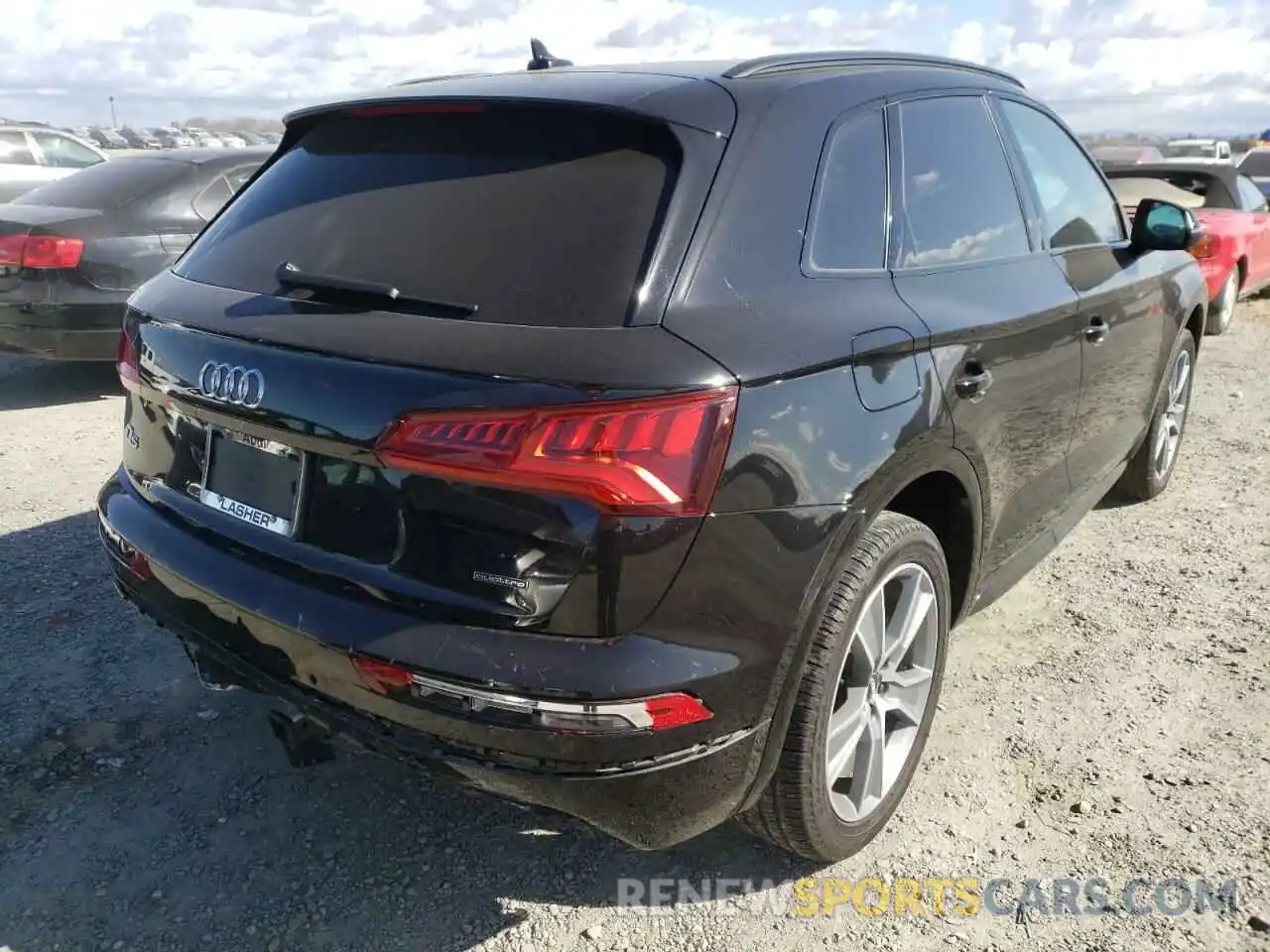 4 Фотография поврежденного автомобиля WA1BNAFY4L2069161 AUDI Q5 2020