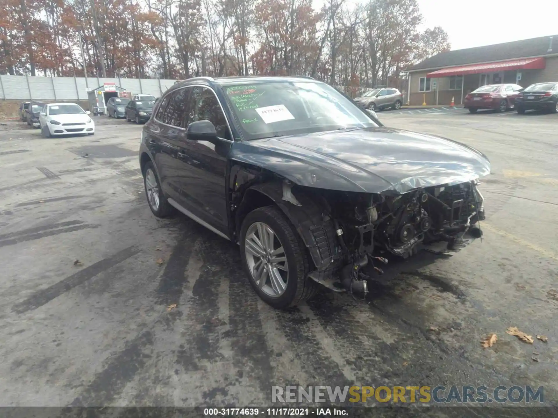 1 Photograph of a damaged car WA1BNAFY4L2069306 AUDI Q5 2020