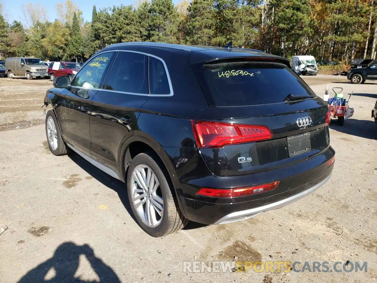 3 Фотография поврежденного автомобиля WA1BNAFY4L2076322 AUDI Q5 2020