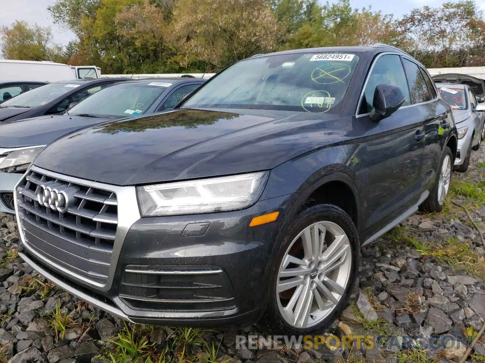 2 Photograph of a damaged car WA1BNAFY4L2084548 AUDI Q5 2020