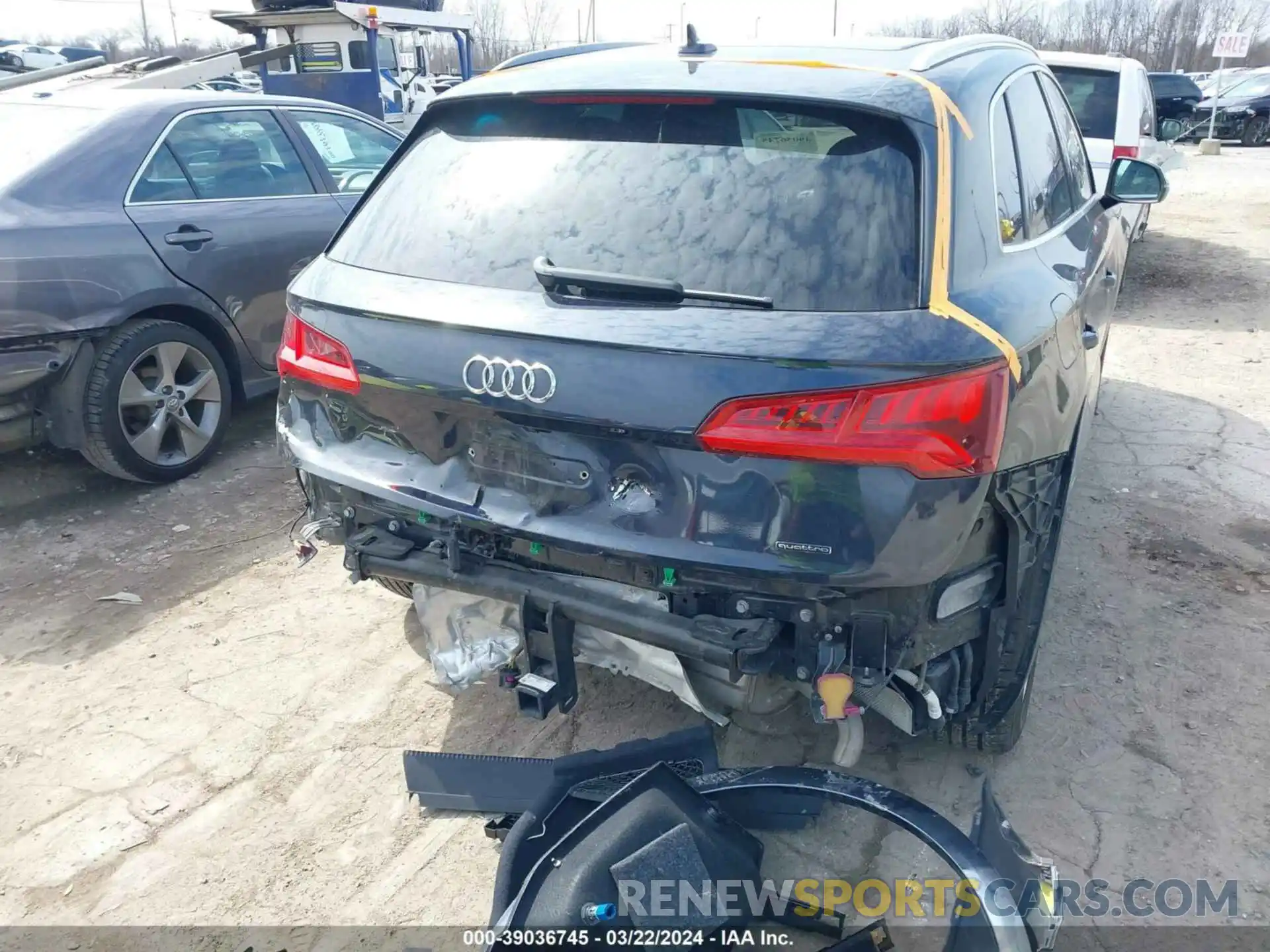 6 Photograph of a damaged car WA1BNAFY4L2088535 AUDI Q5 2020