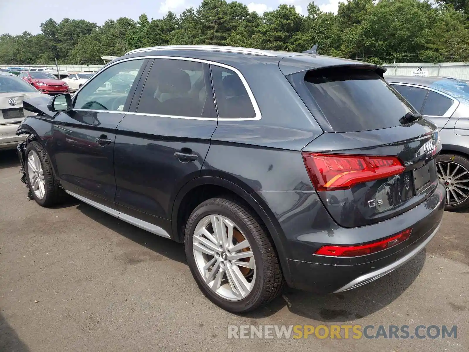 3 Фотография поврежденного автомобиля WA1BNAFY4L2099941 AUDI Q5 2020