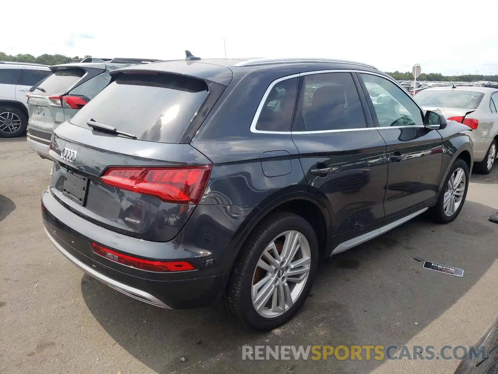 4 Фотография поврежденного автомобиля WA1BNAFY4L2099941 AUDI Q5 2020