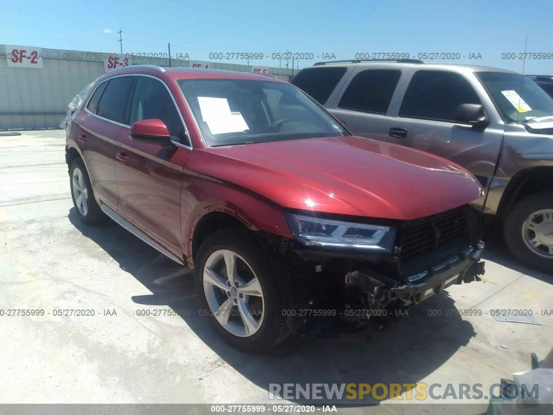 1 Photograph of a damaged car WA1BNAFY5L2007672 AUDI Q5 2020