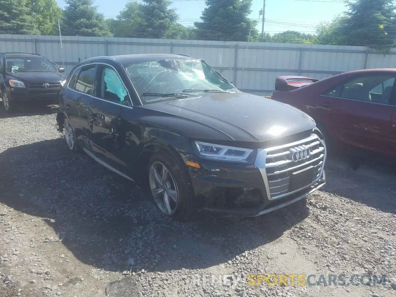 1 Photograph of a damaged car WA1BNAFY5L2010152 AUDI Q5 2020