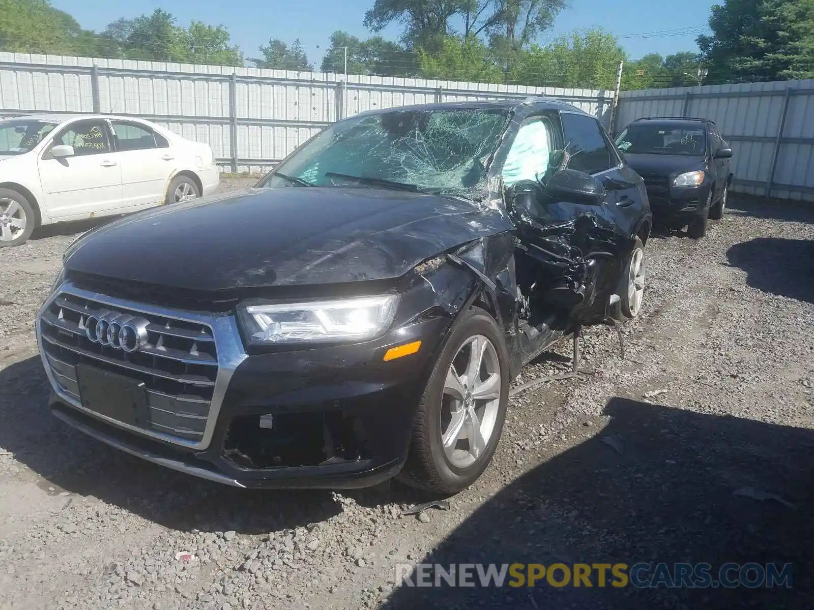 2 Photograph of a damaged car WA1BNAFY5L2010152 AUDI Q5 2020