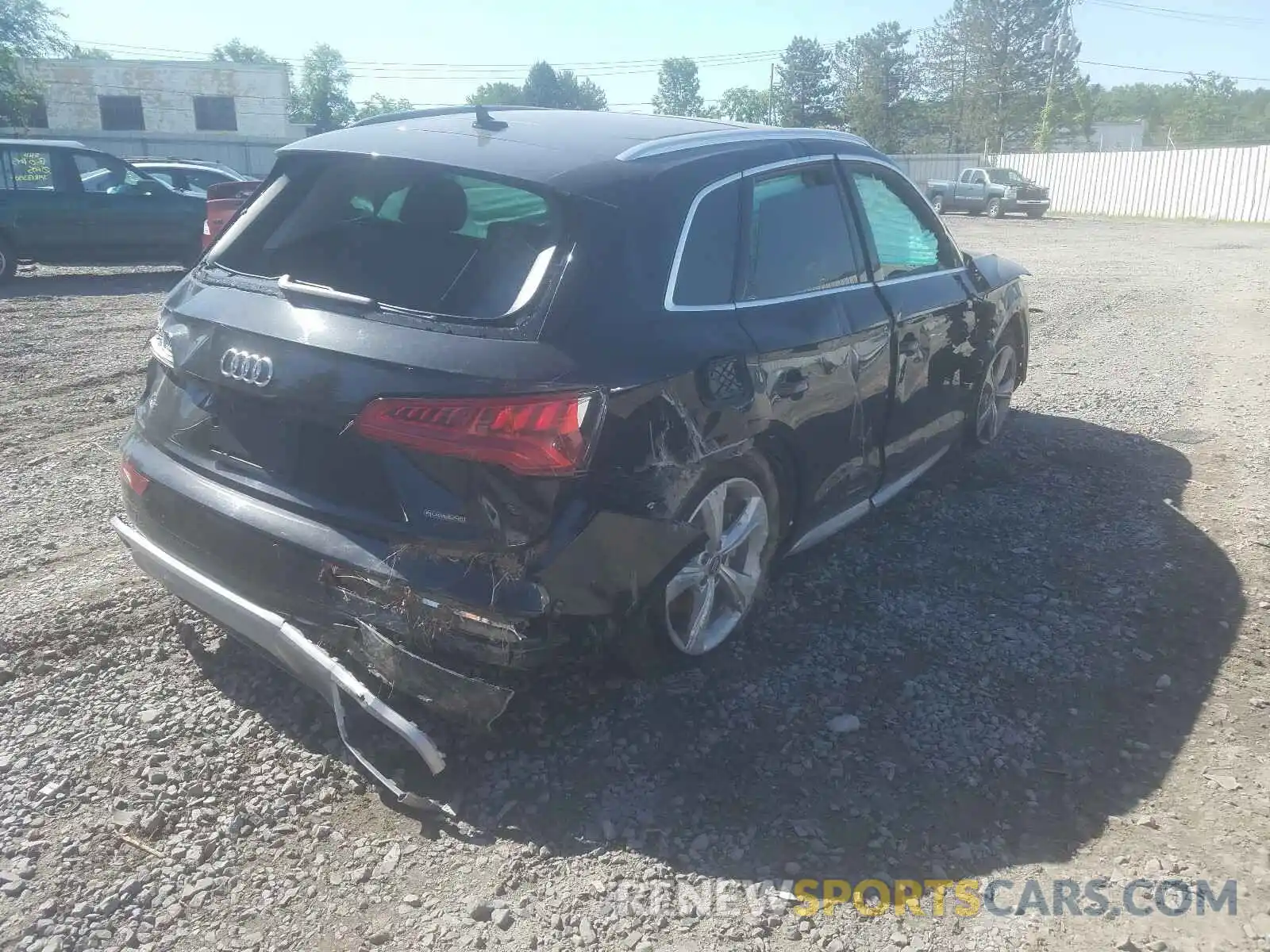 4 Photograph of a damaged car WA1BNAFY5L2010152 AUDI Q5 2020